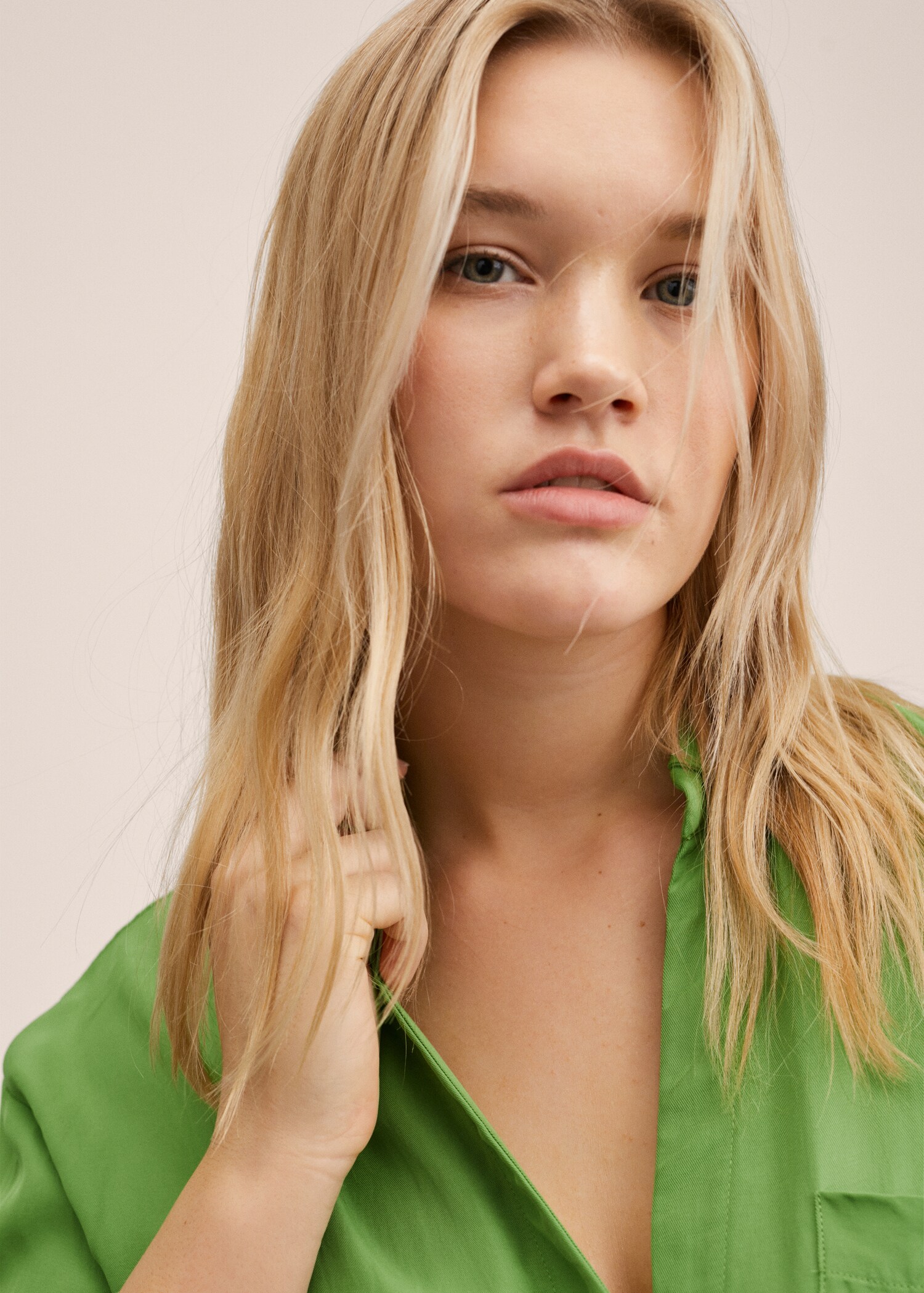 Lyocell fluid shirt - Details of the article 4
