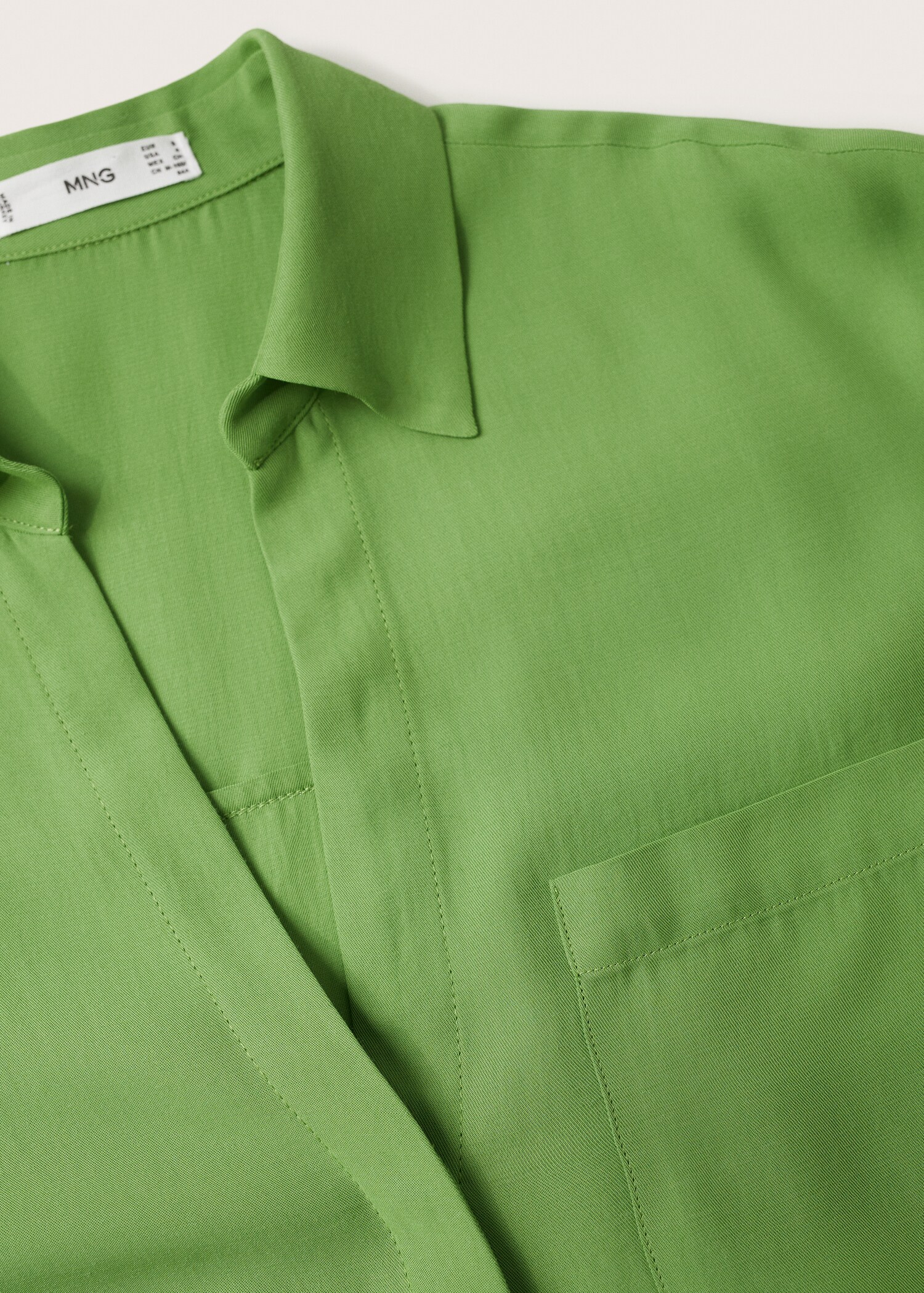 Lyocell fluid shirt - Details of the article 8