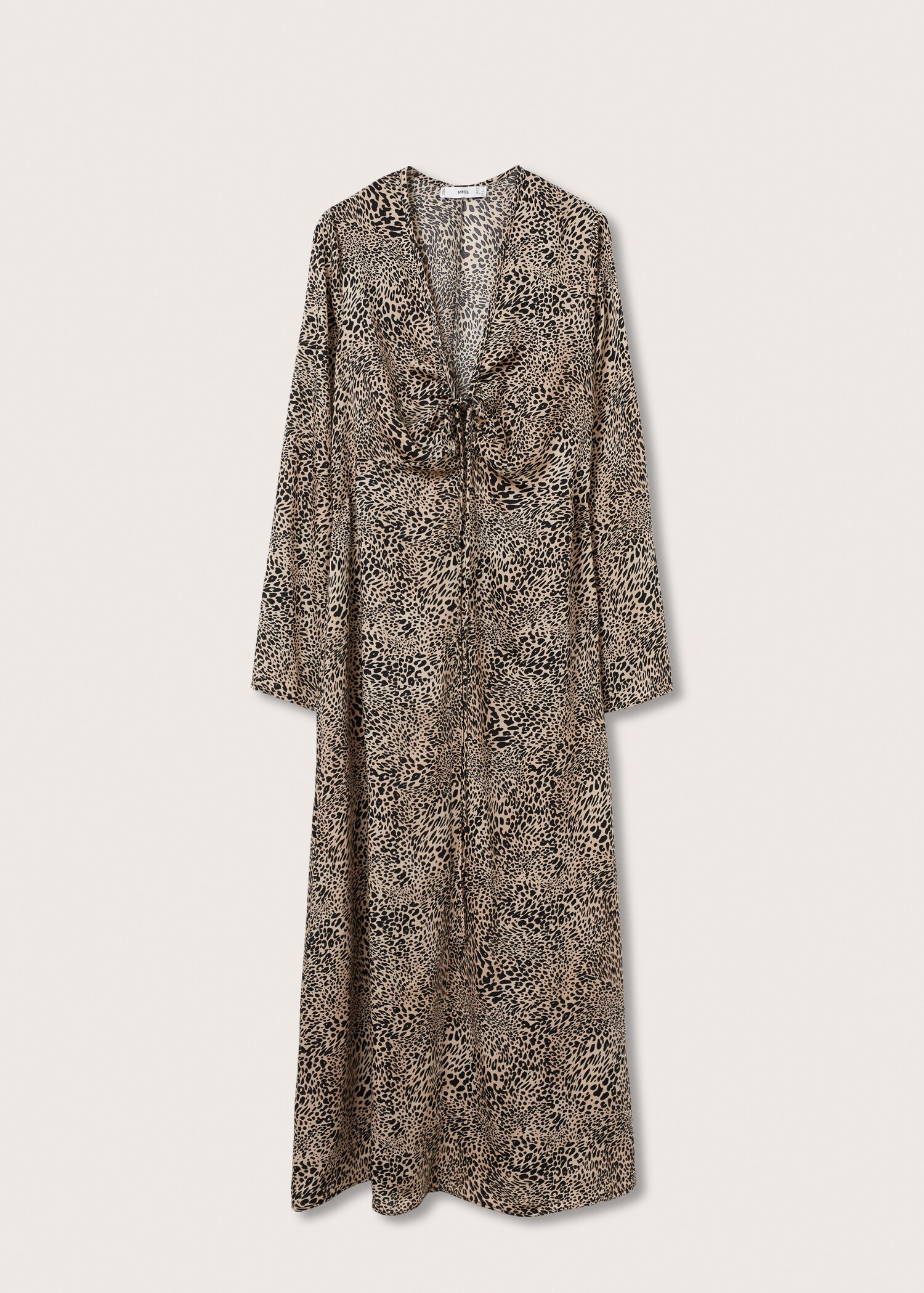 Leopard print dress - Article without model