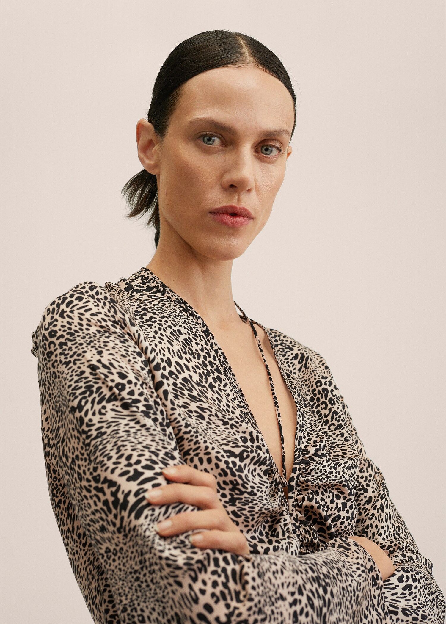 Leopard print dress - Details of the article 1