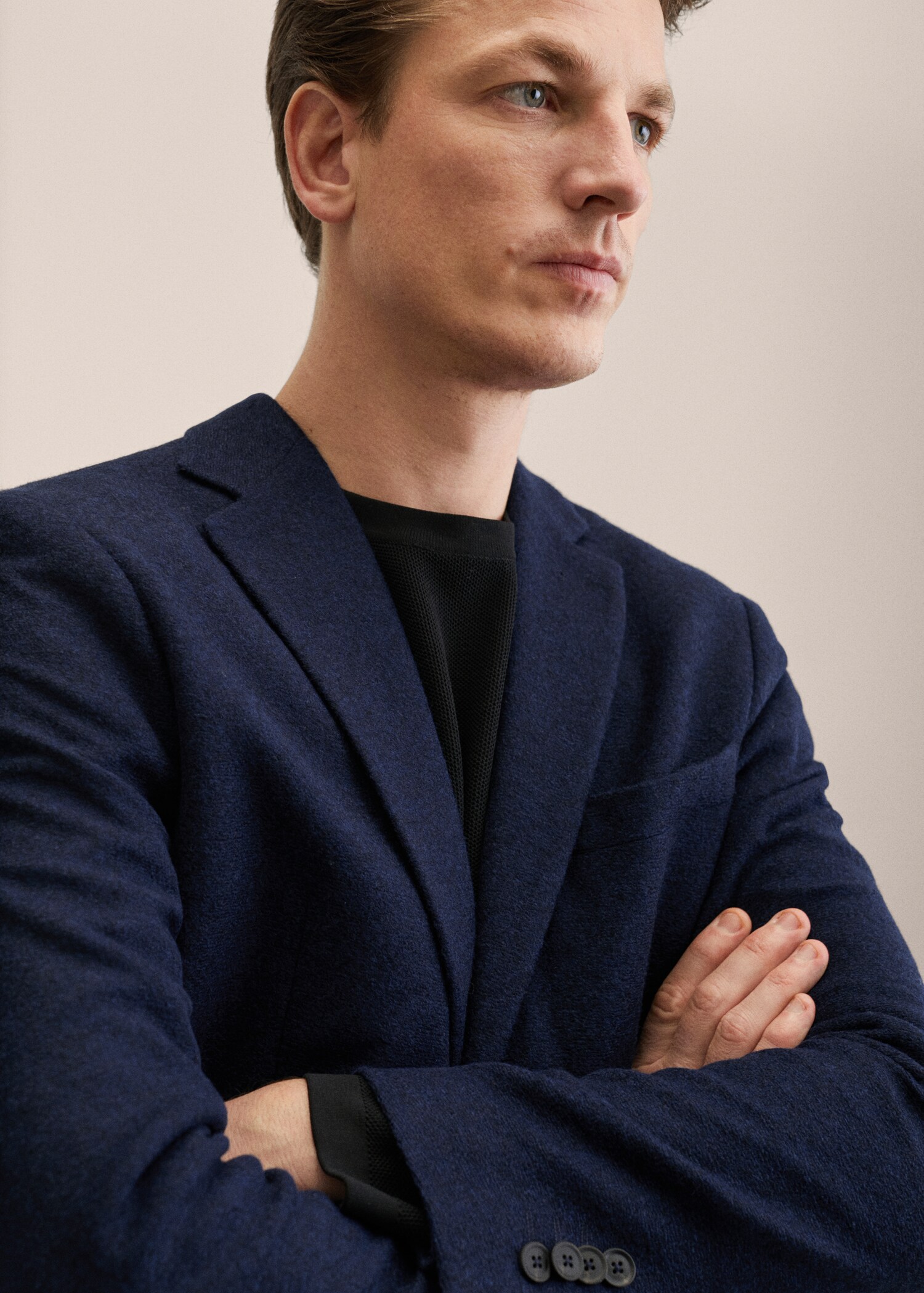 Slim Fit-Sakko aus Wolle - Detail des Artikels 1