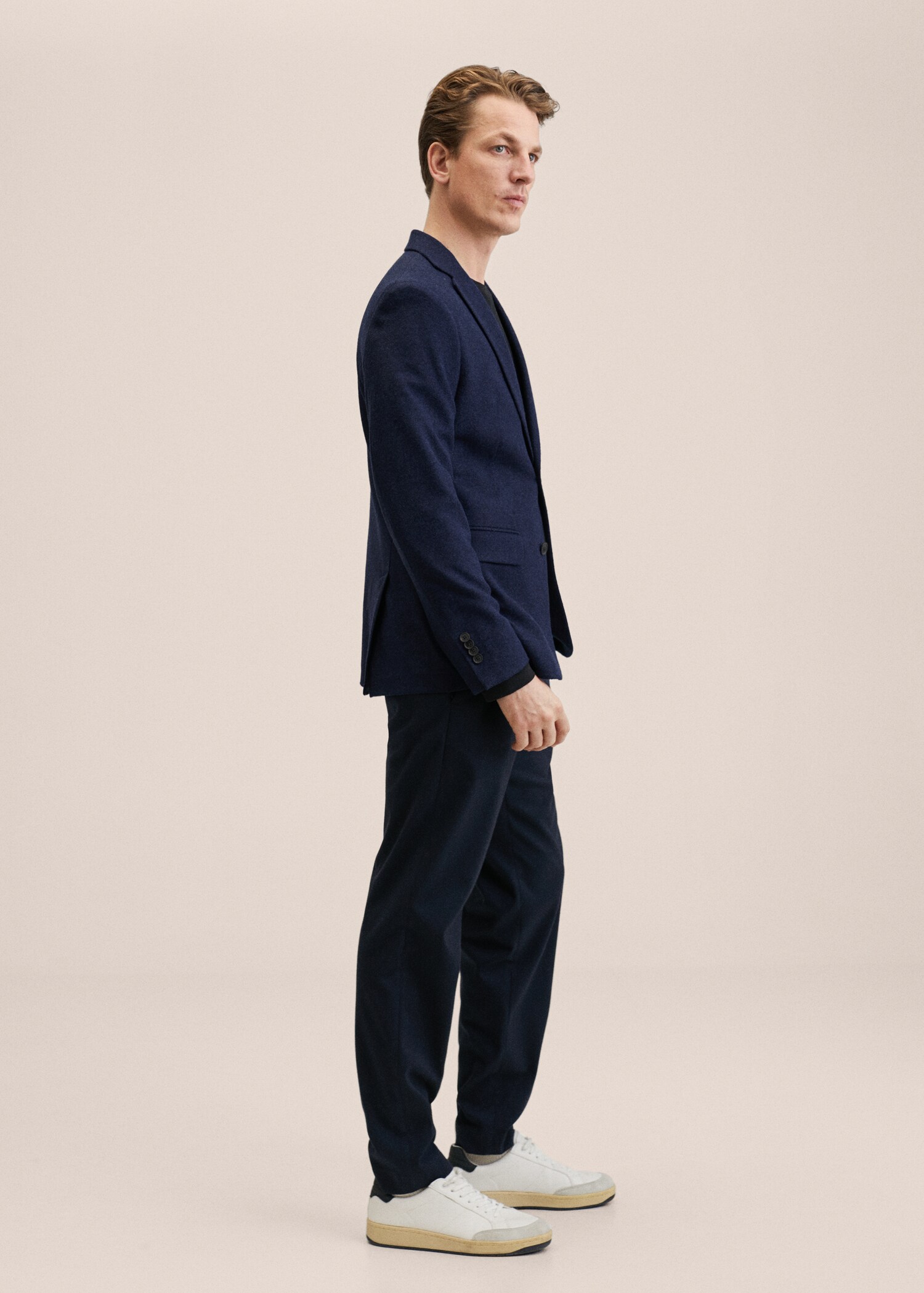 Slim Fit-Sakko aus Wolle - Detail des Artikels 2