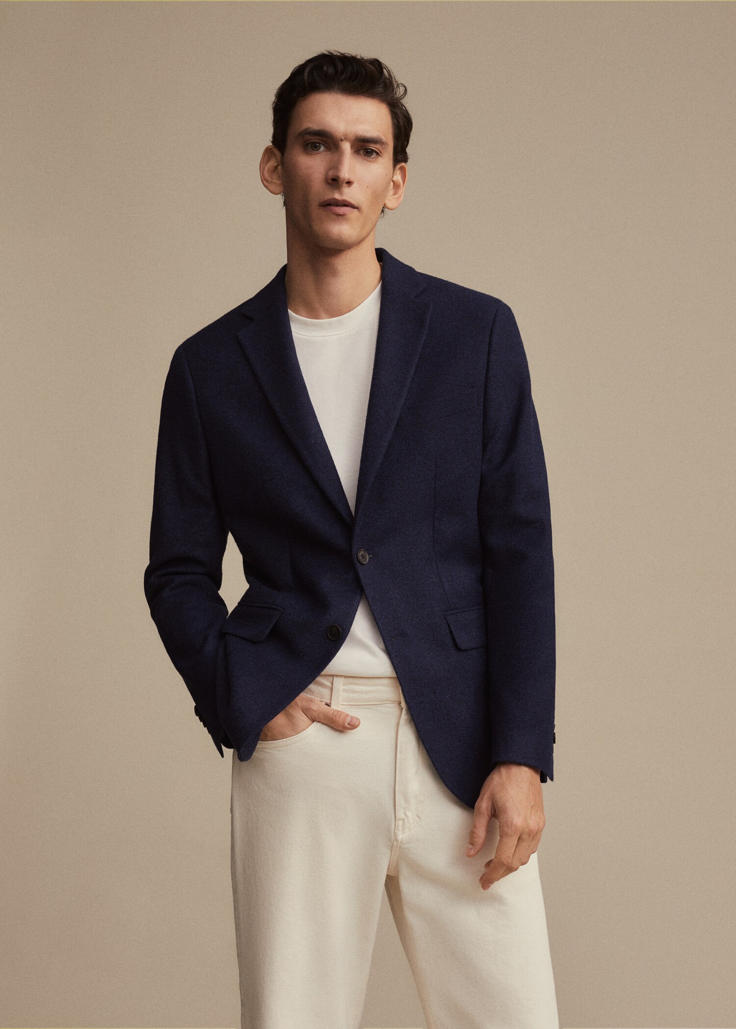 Slim Fit-Sakko aus Wolle - Detail des Artikels 5