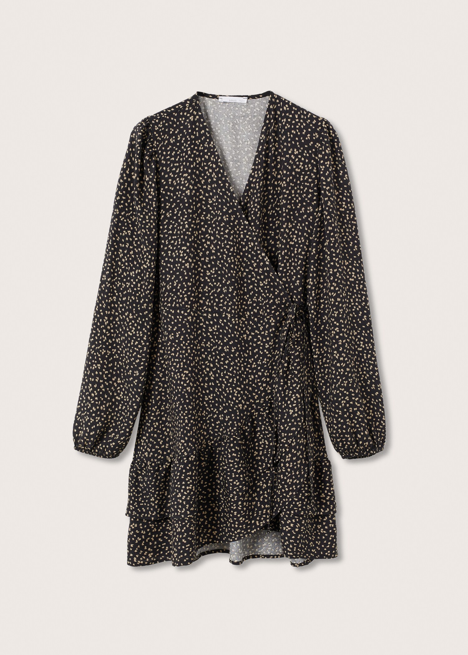 Flowy printed dress - Article without model