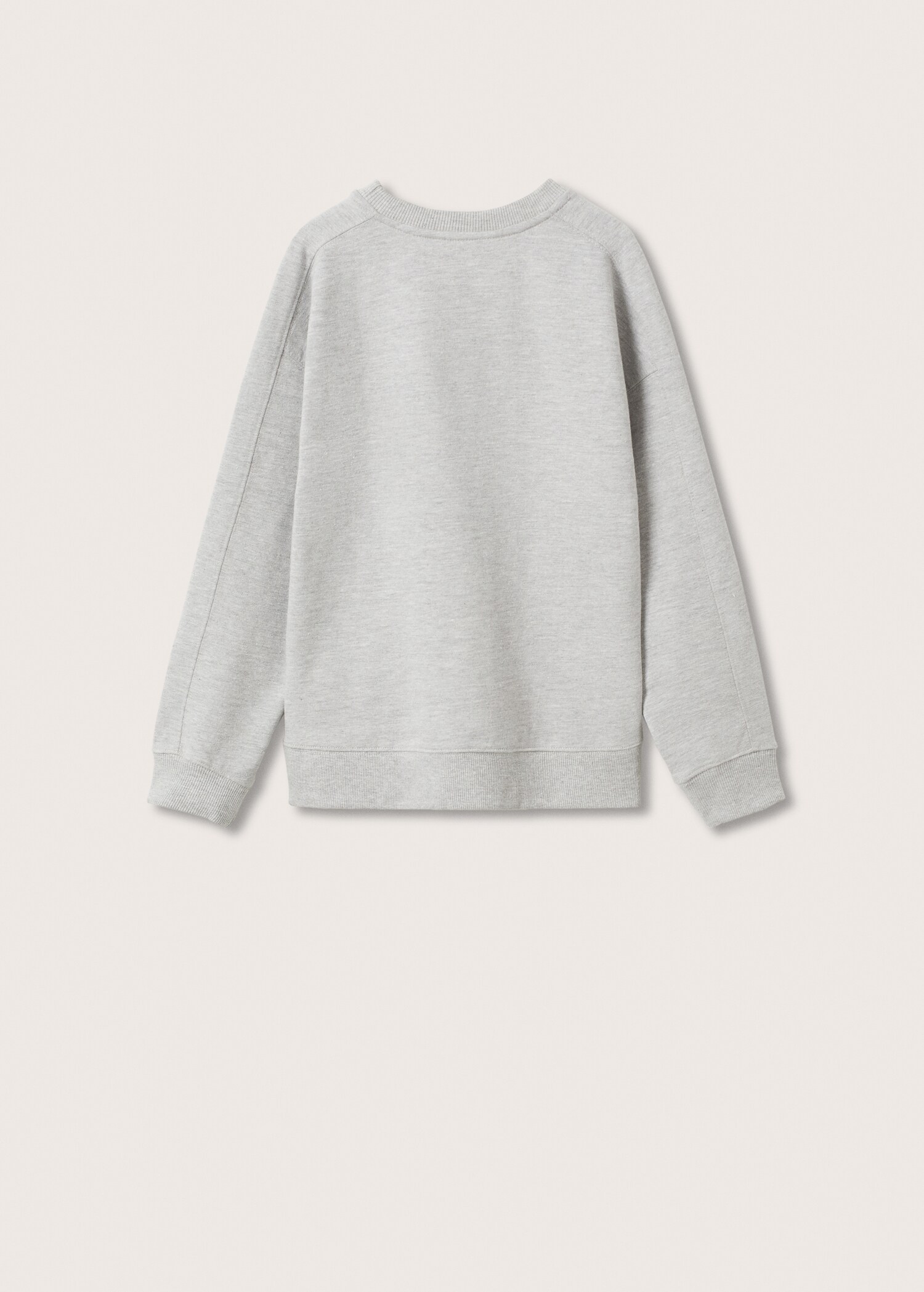 Sudadera algodón estampada - Reverso del artículo
