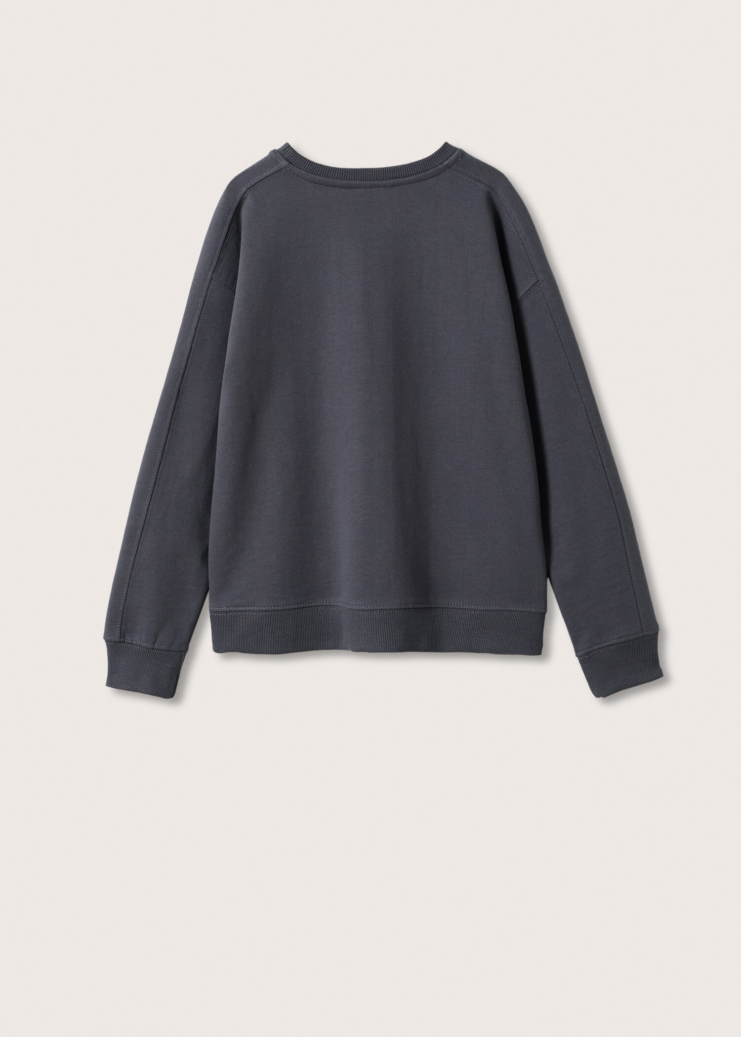 Sudadera algodón estampada - Reverso del artículo