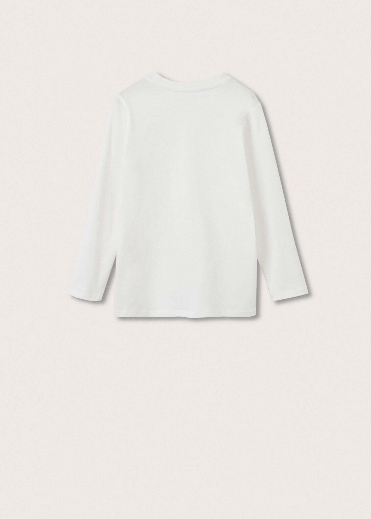 Camiseta algodón manga larga - Reverso del artículo