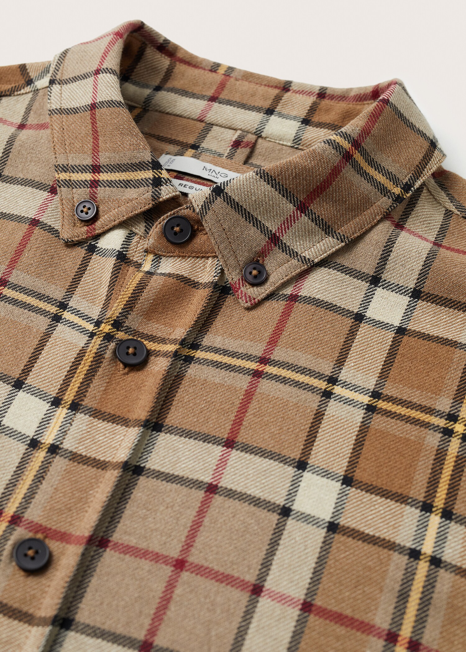 Camisa algodón cuadros - Detalle del artículo 8