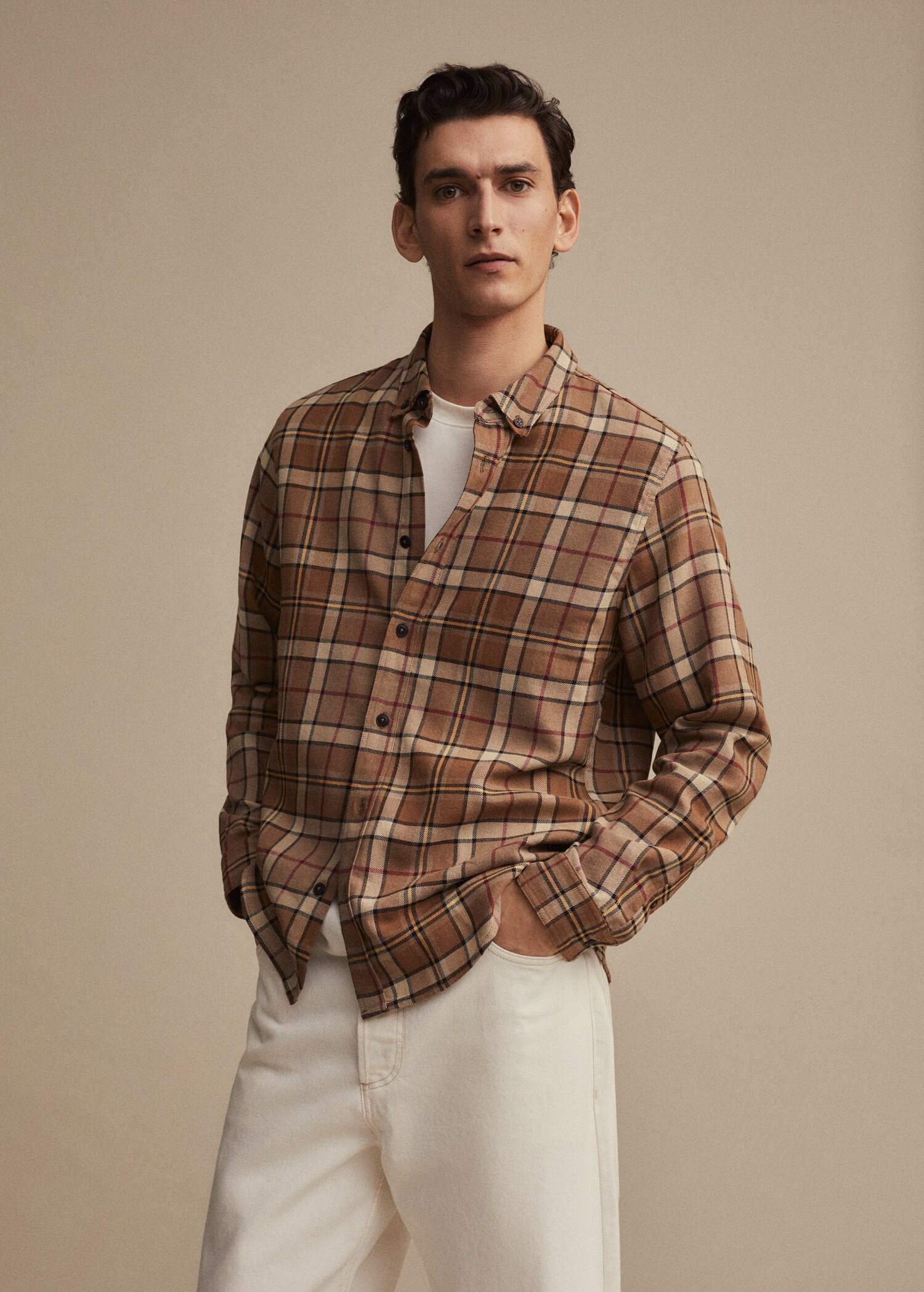 Camisa algodón cuadros - Detalle del artículo 9