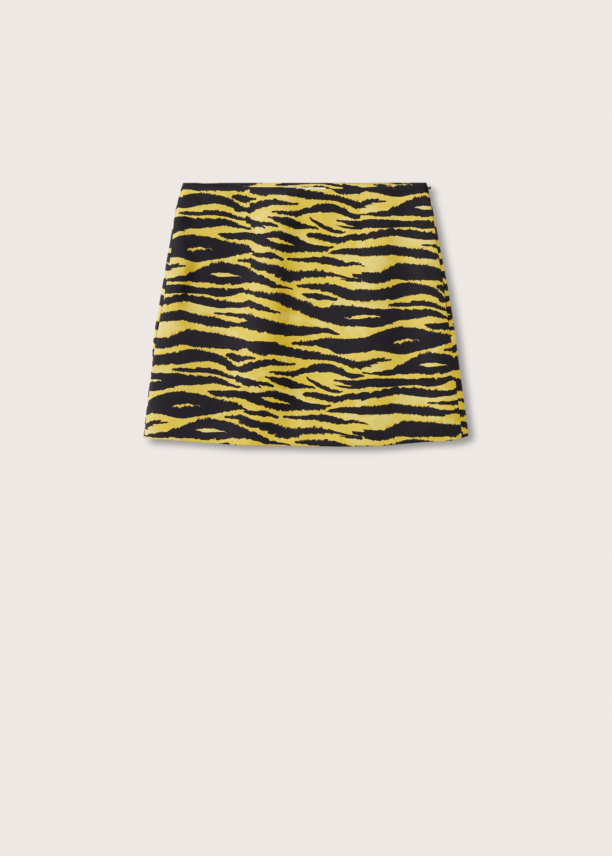 Animal print mini-skirt - Article without model