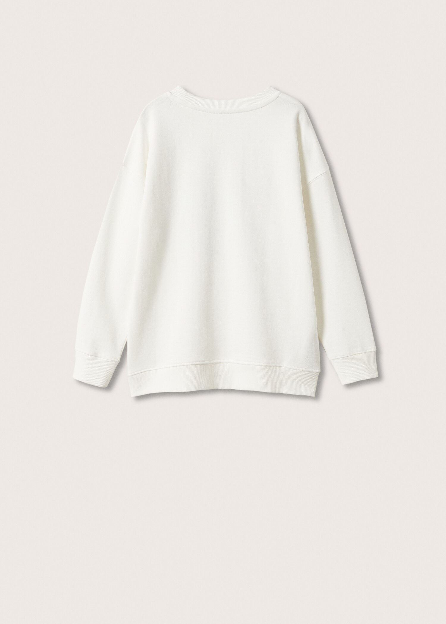 Sudadera estampado fotografía - Reverso del artículo