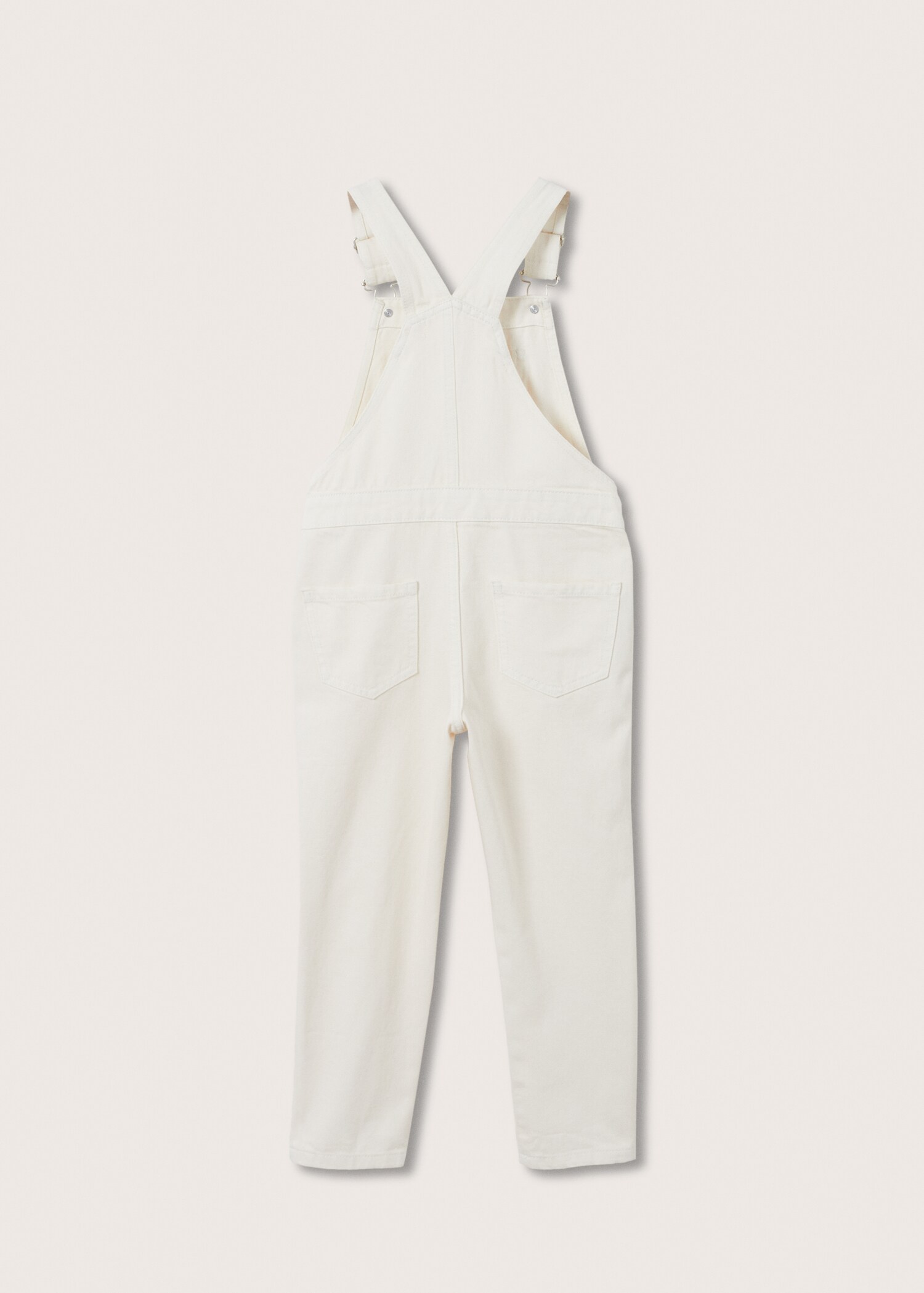 Denim dungarees - Reverse of the article