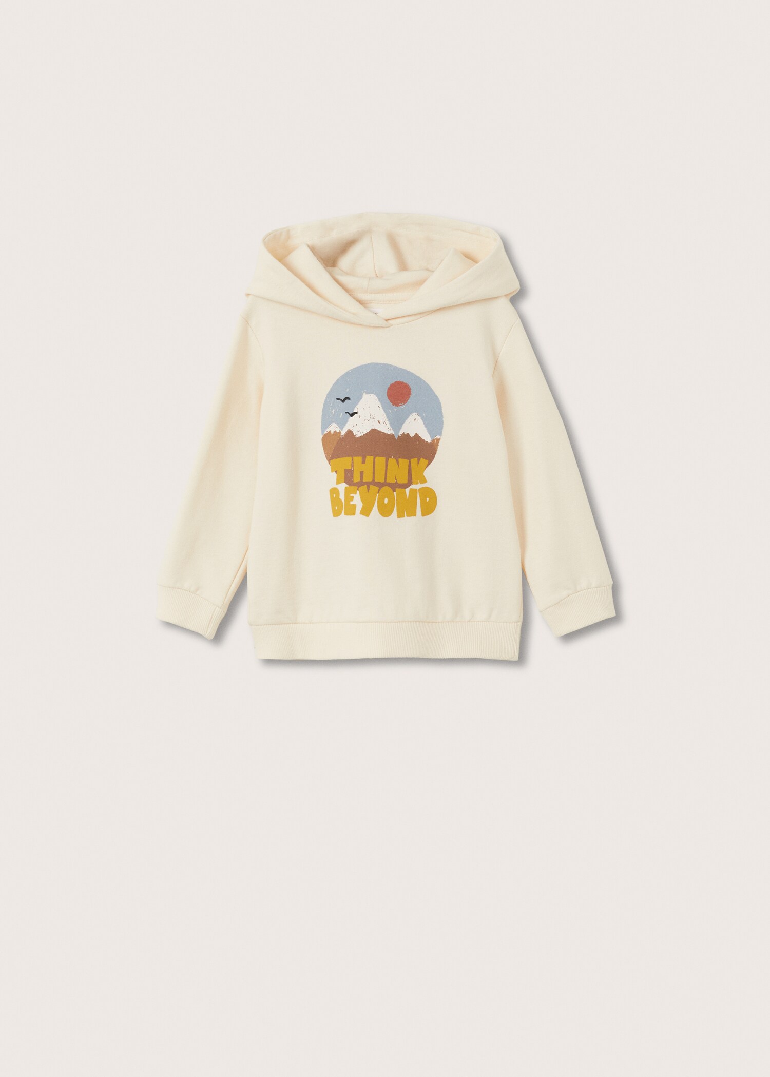 Sudadera estampada capucha - Artículo sin modelo
