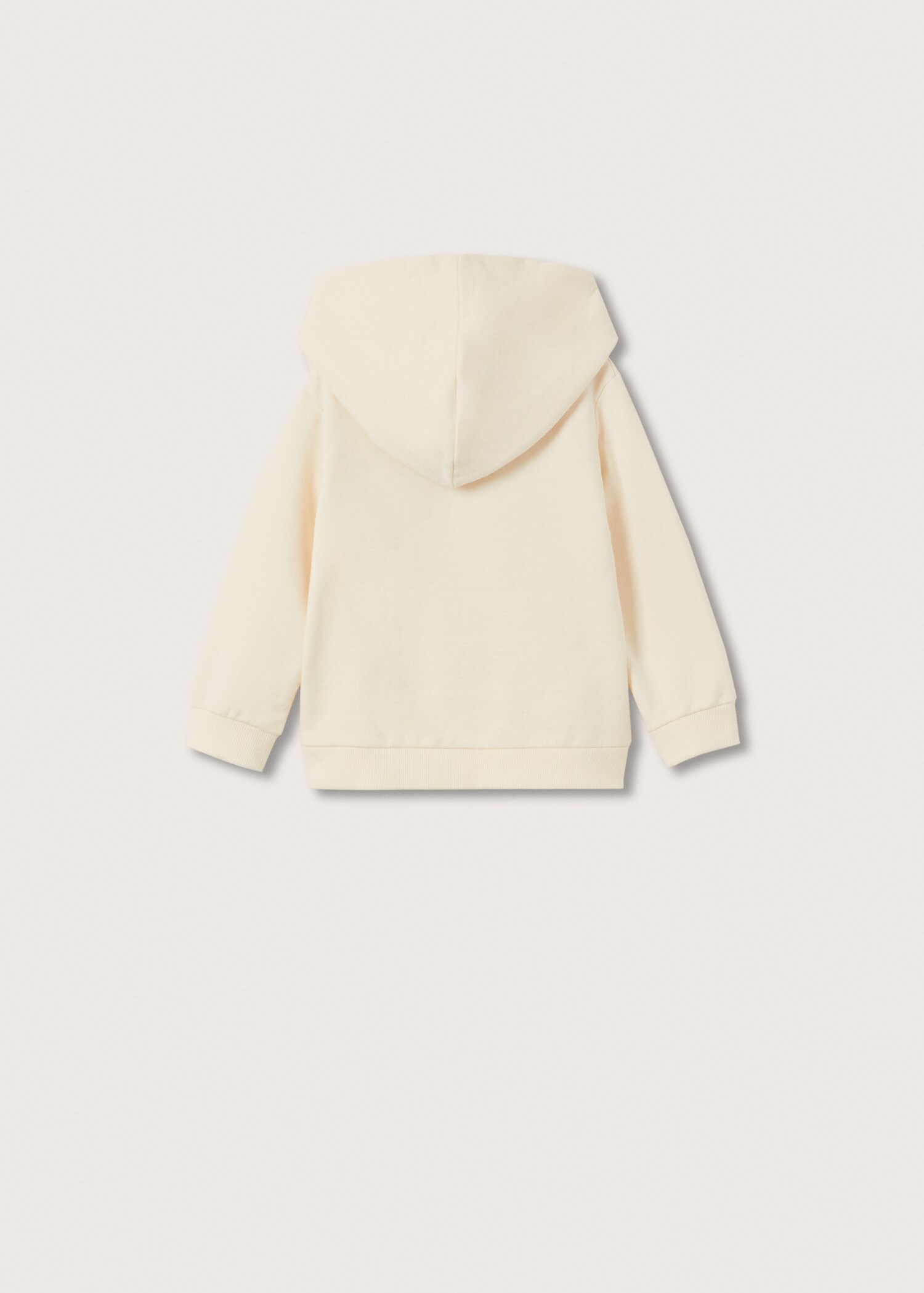 Sudadera estampada capucha - Reverso del artículo
