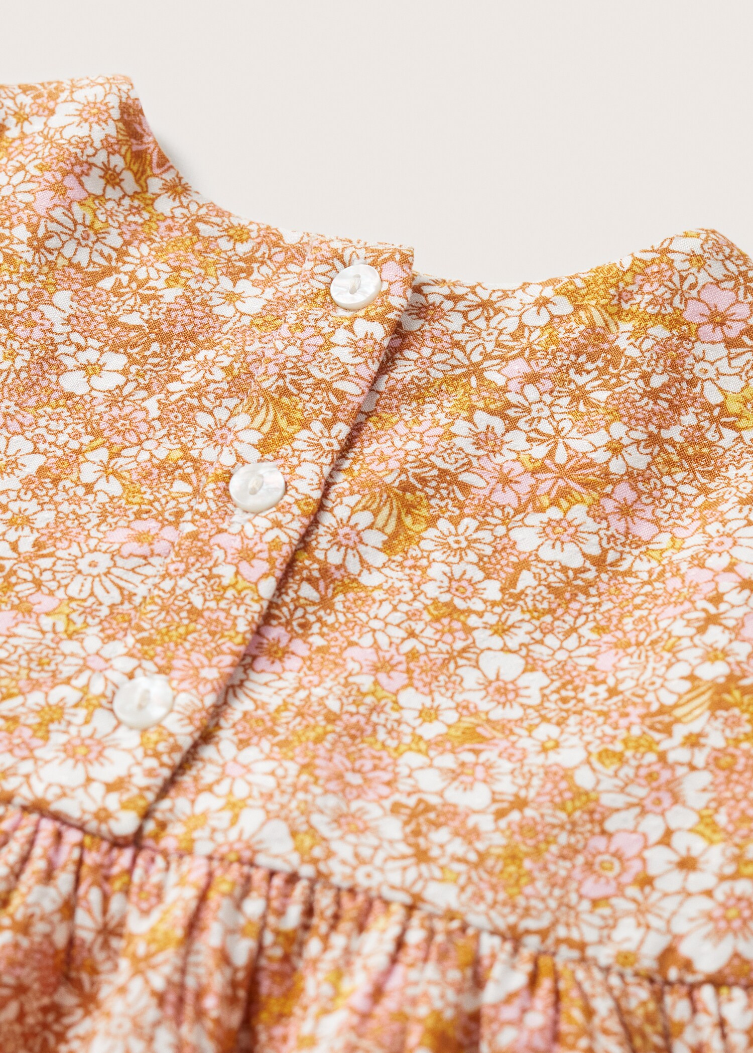 Floral print dress - Details of the article 8