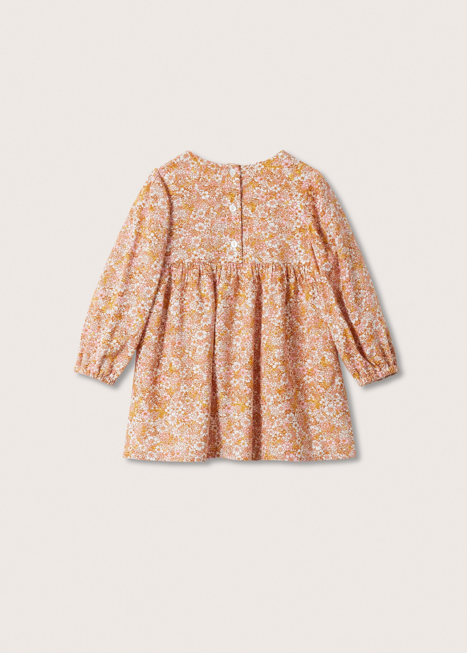 Floral print dress - Reverse of the article