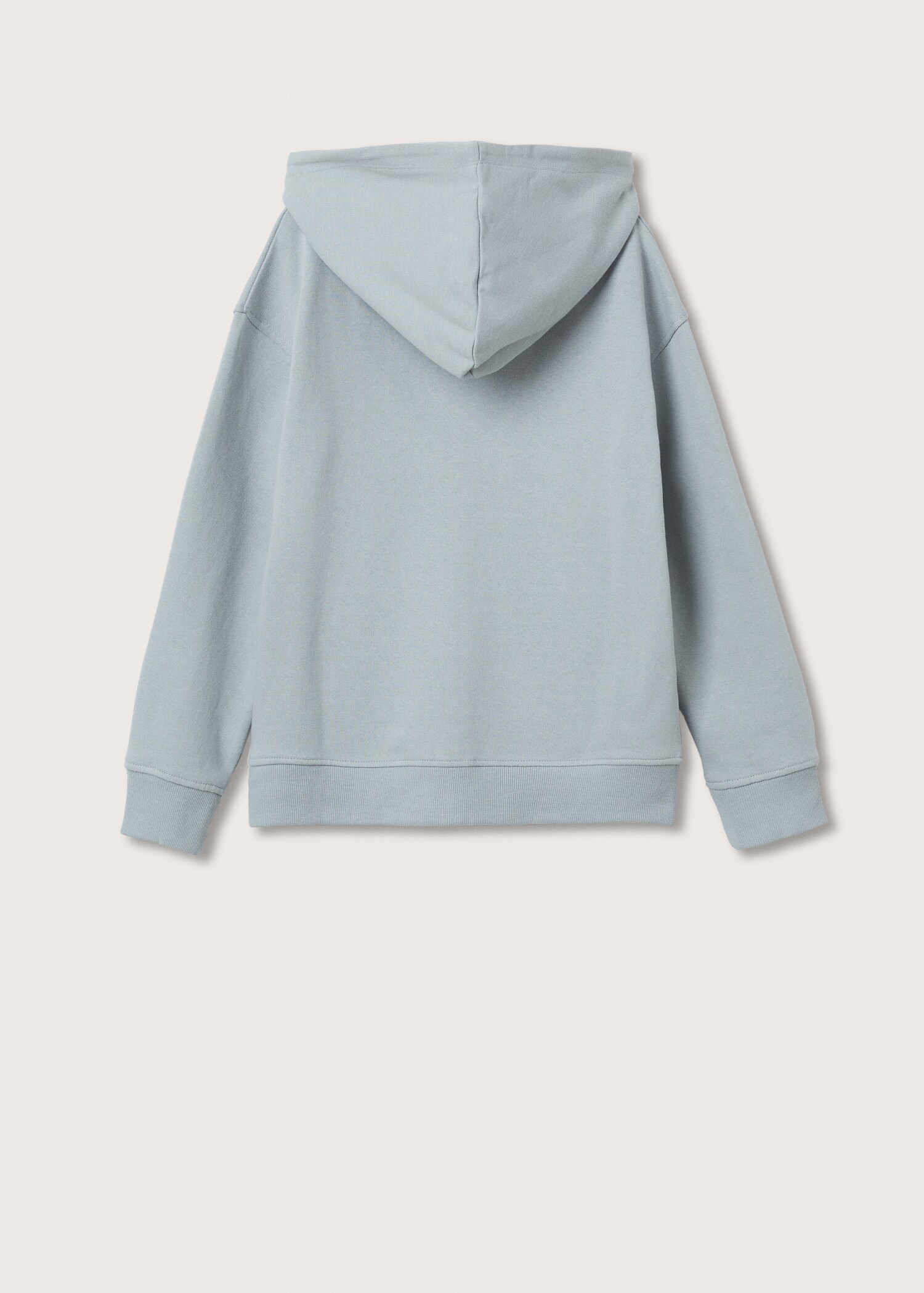Sudadera algodón capucha - Reverso del artículo