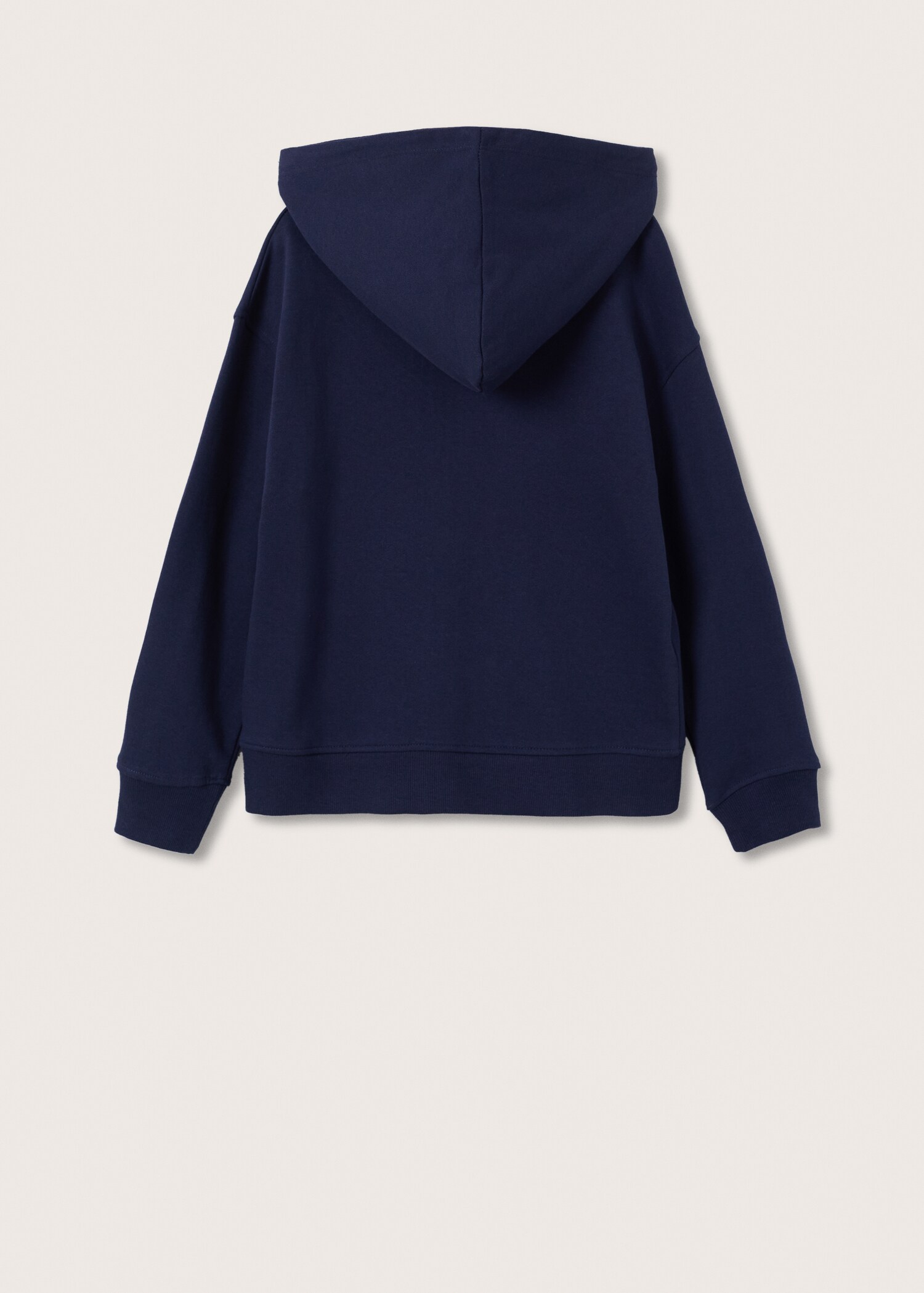 Sudadera algodón capucha - Reverso del artículo