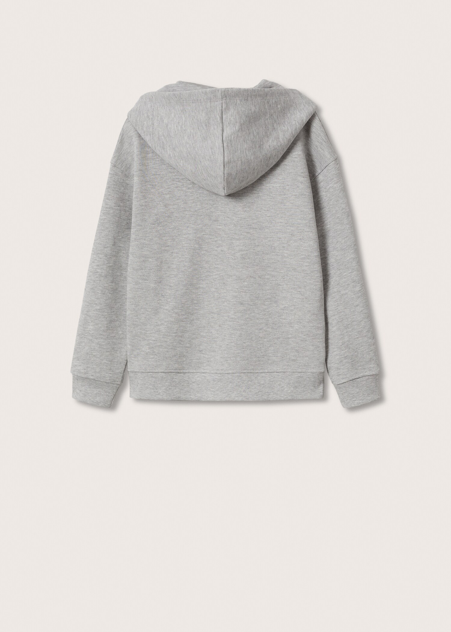 Sudadera algodón capucha - Reverso del artículo