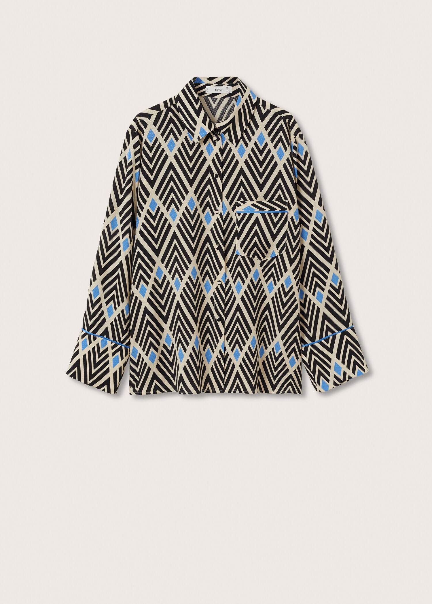 Geometric print shirt - Article without model