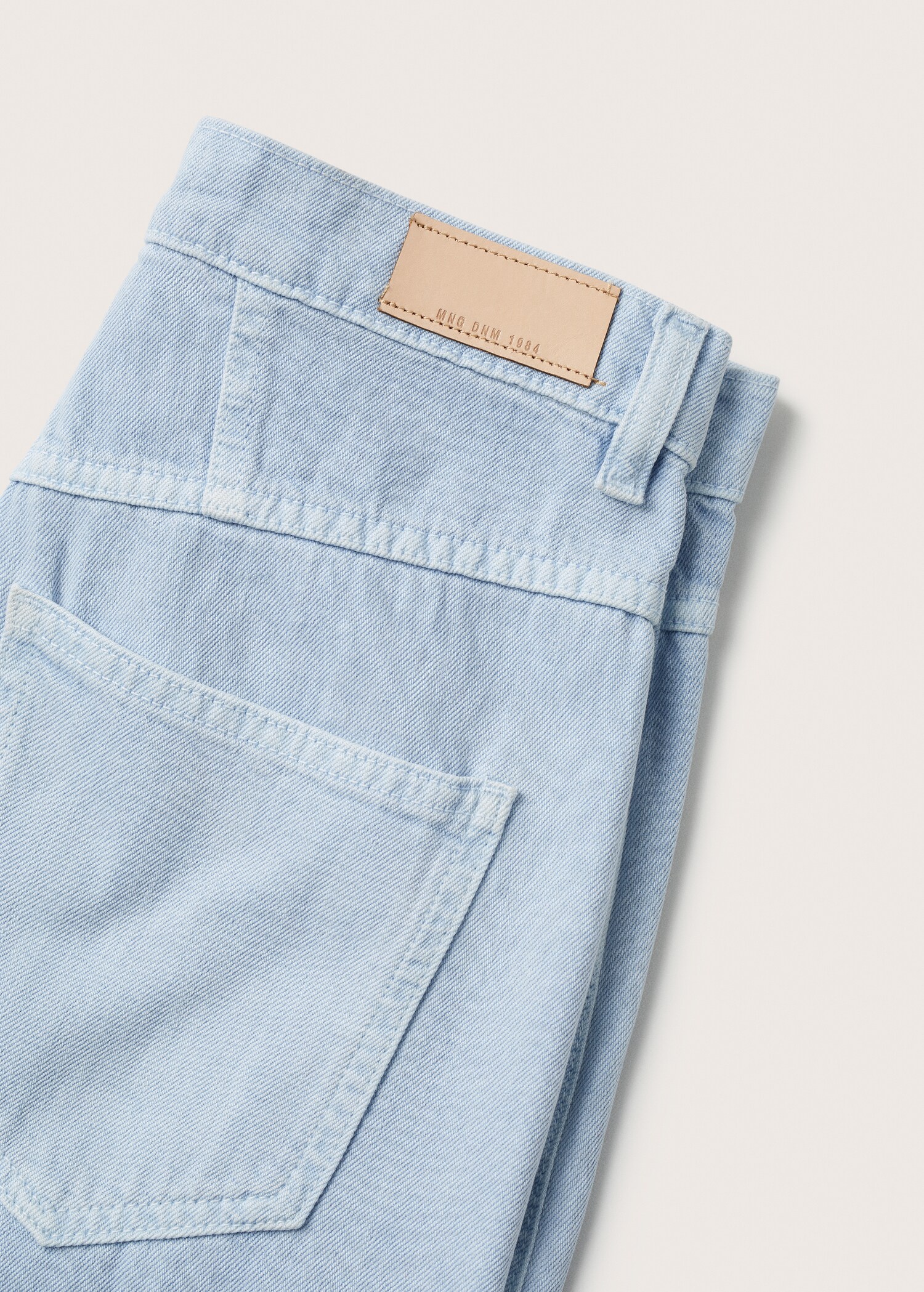 Tapered-Jeans mit hohem Bund - Detail des Artikels 8