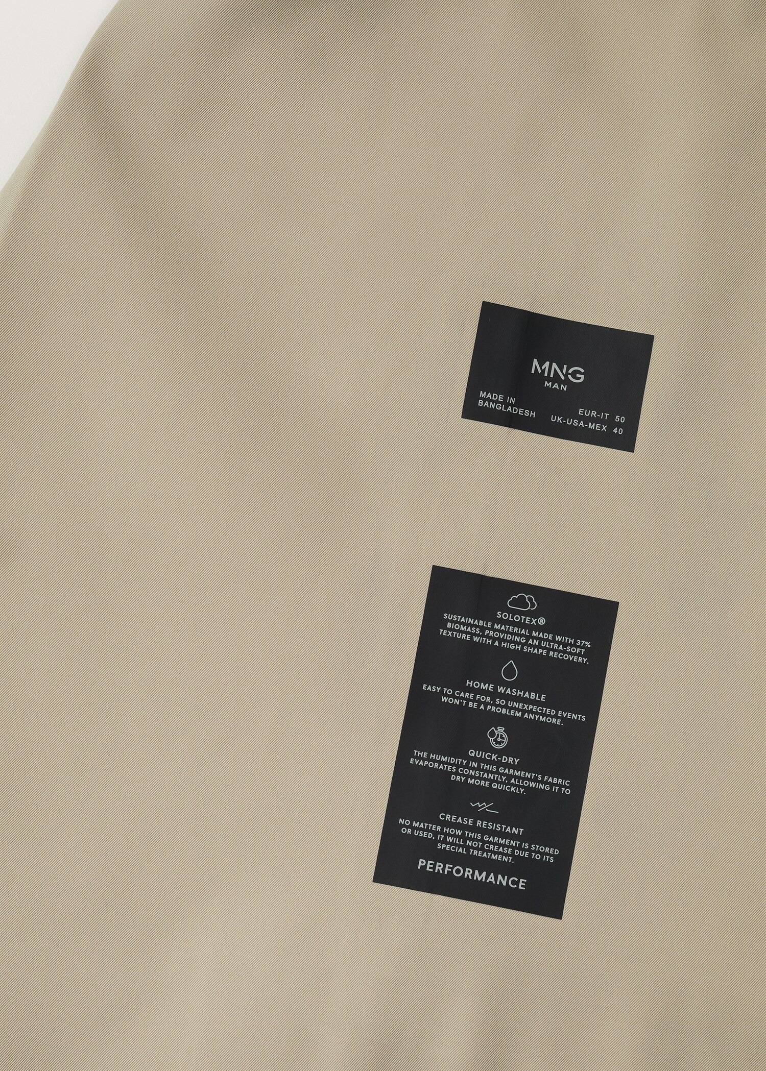 Oblekové strečové sako slim fit - Detail zboží 9