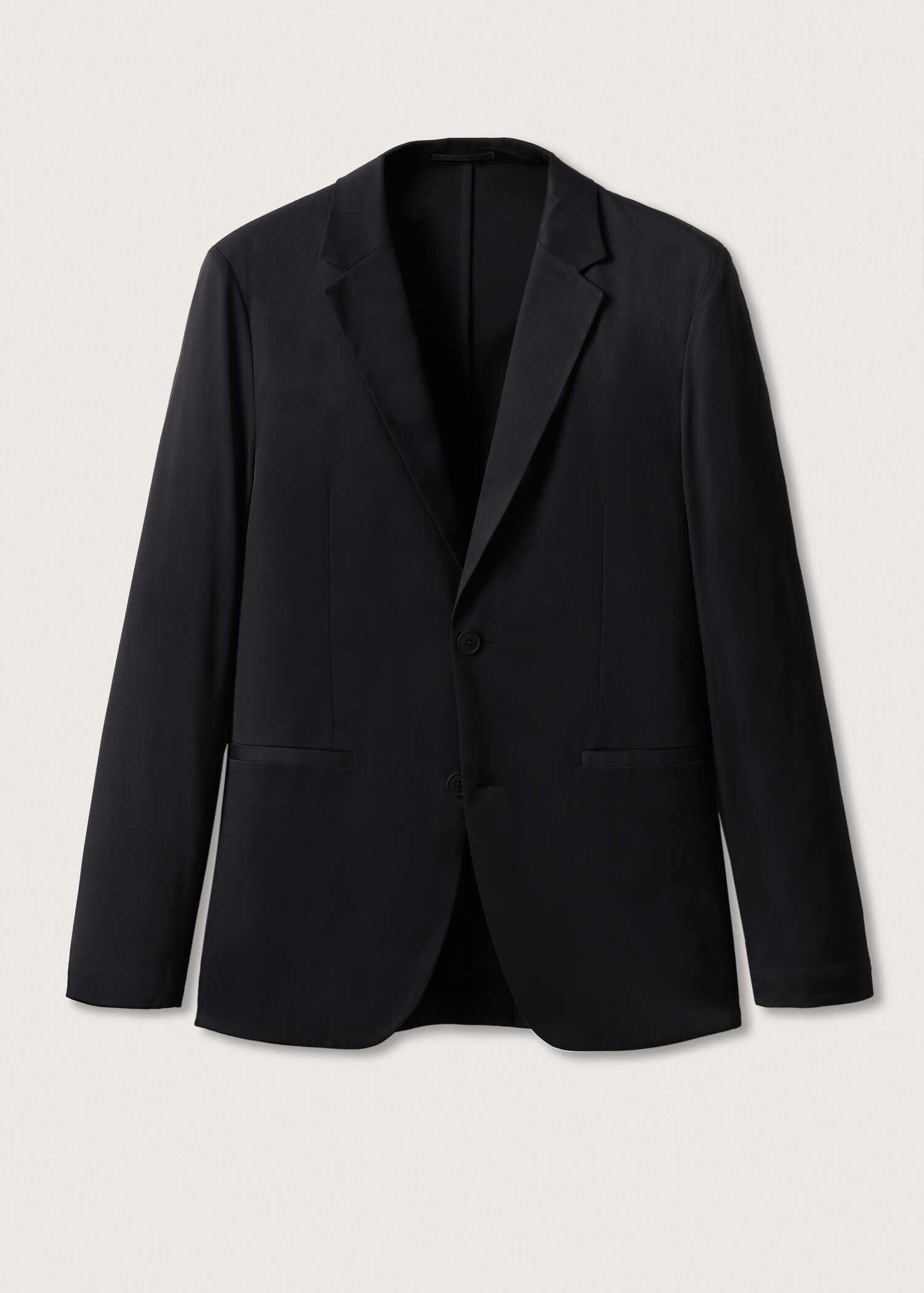Oblekové strečové sako slim fit - Zboží bez modelu
