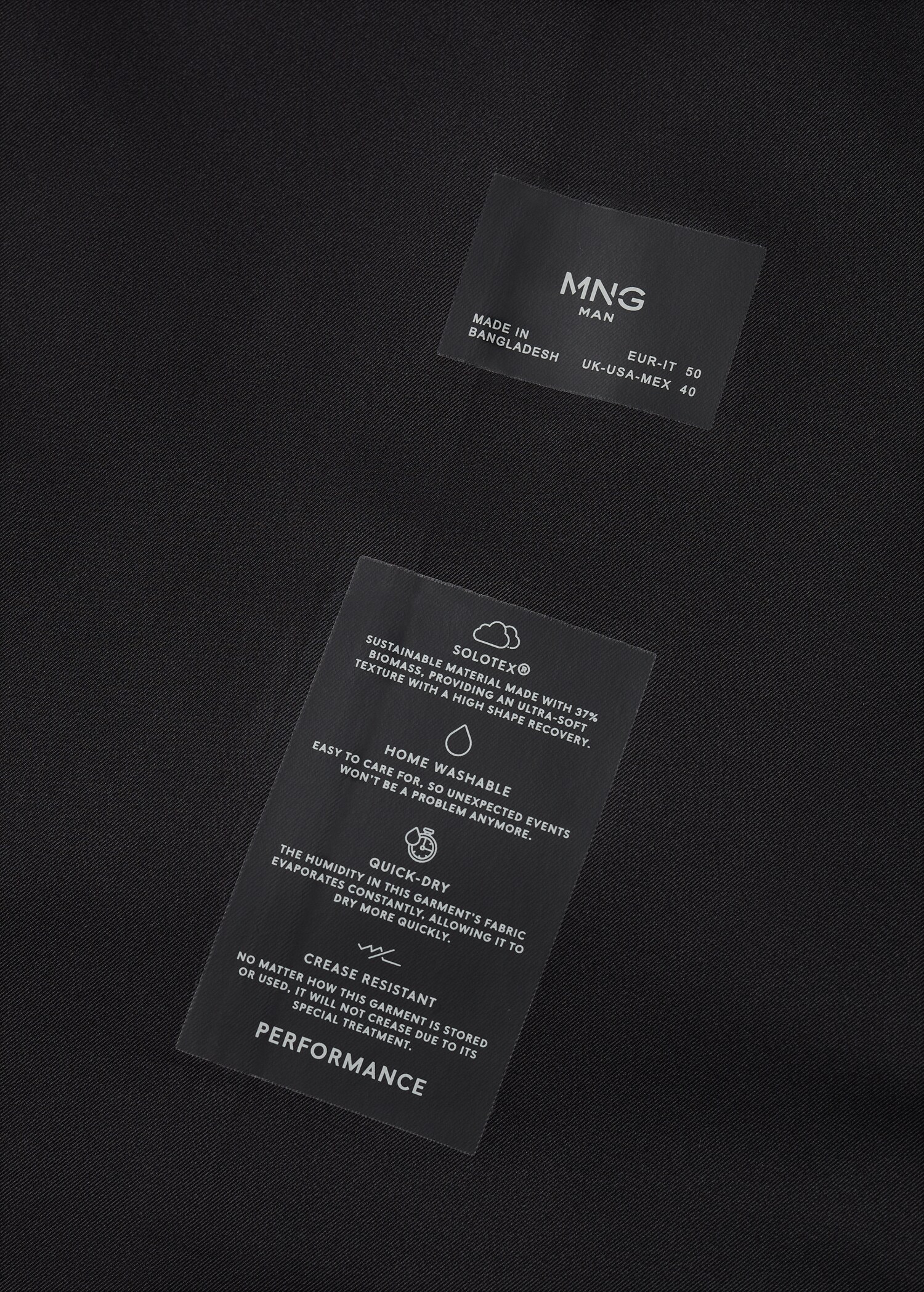 Oblekové strečové sako slim fit - Detail zboží 9