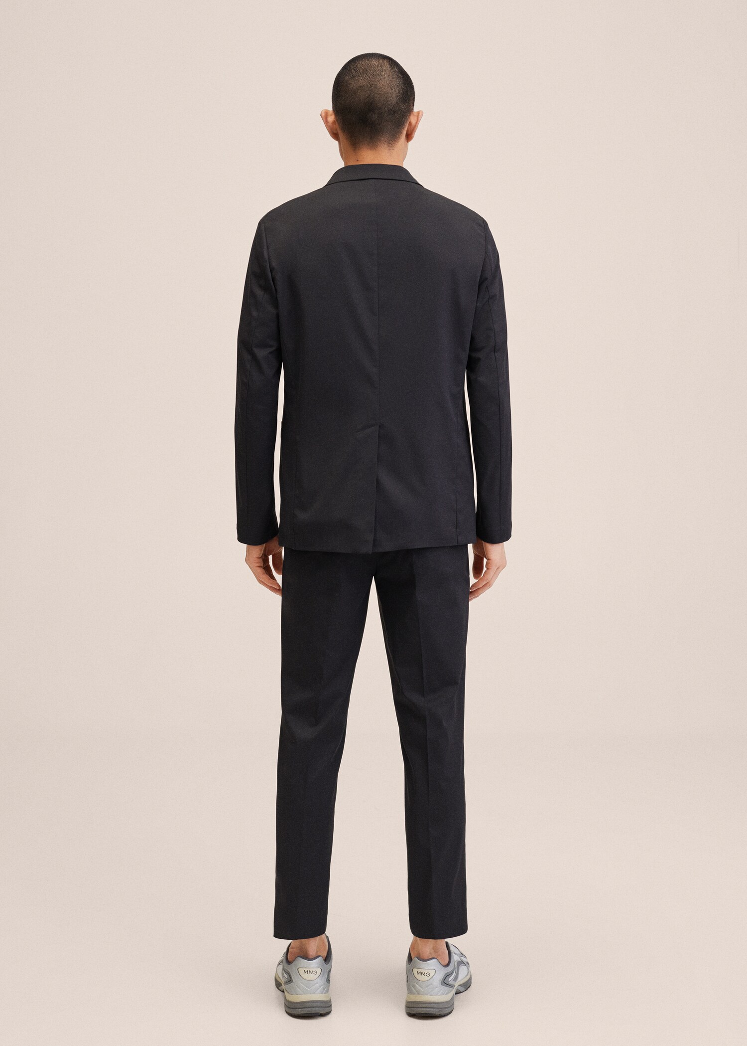 Pantalón traje slim fit stretch - Reverso del artículo