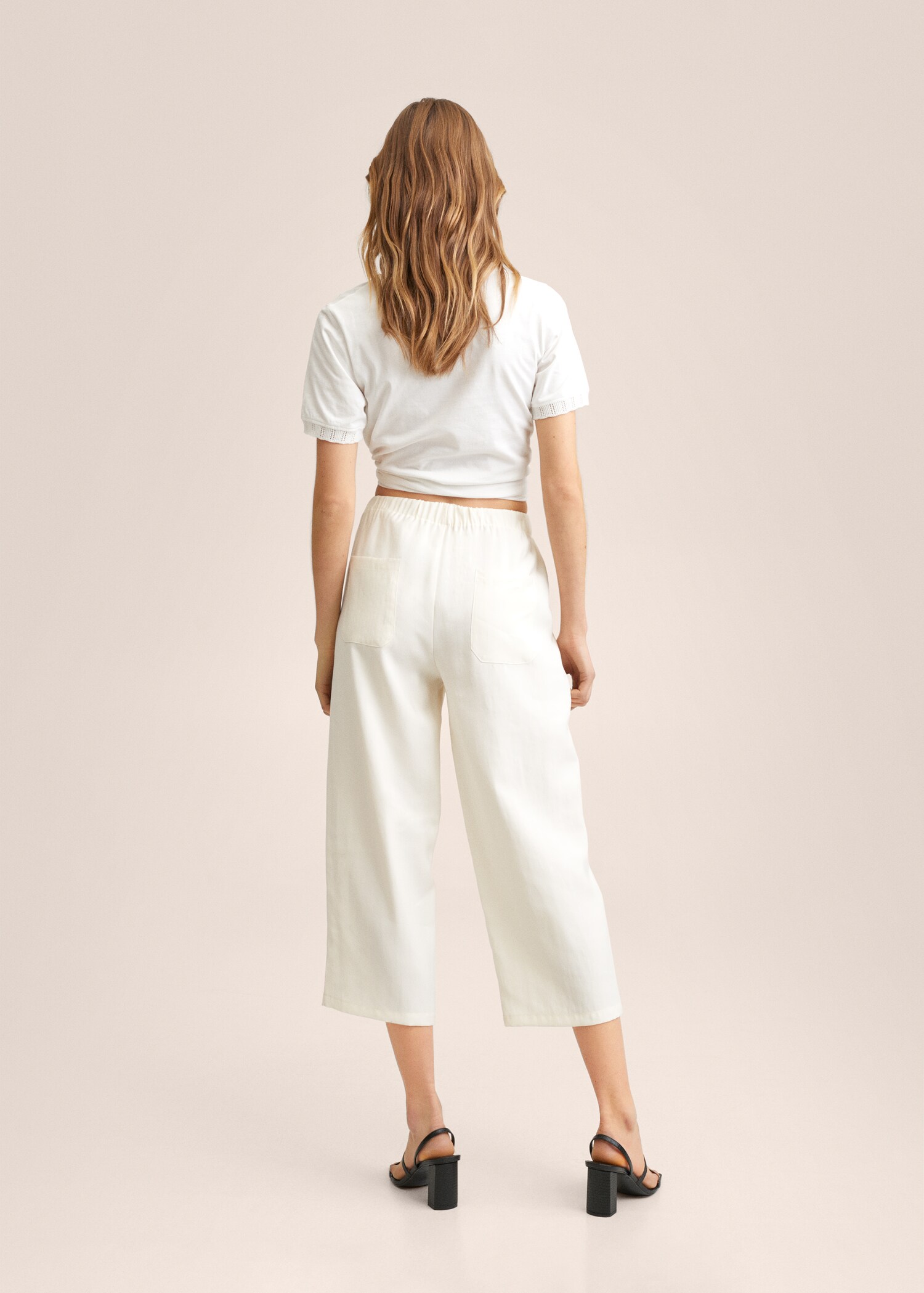 Jupe-culotte boutons - Verso de l’article