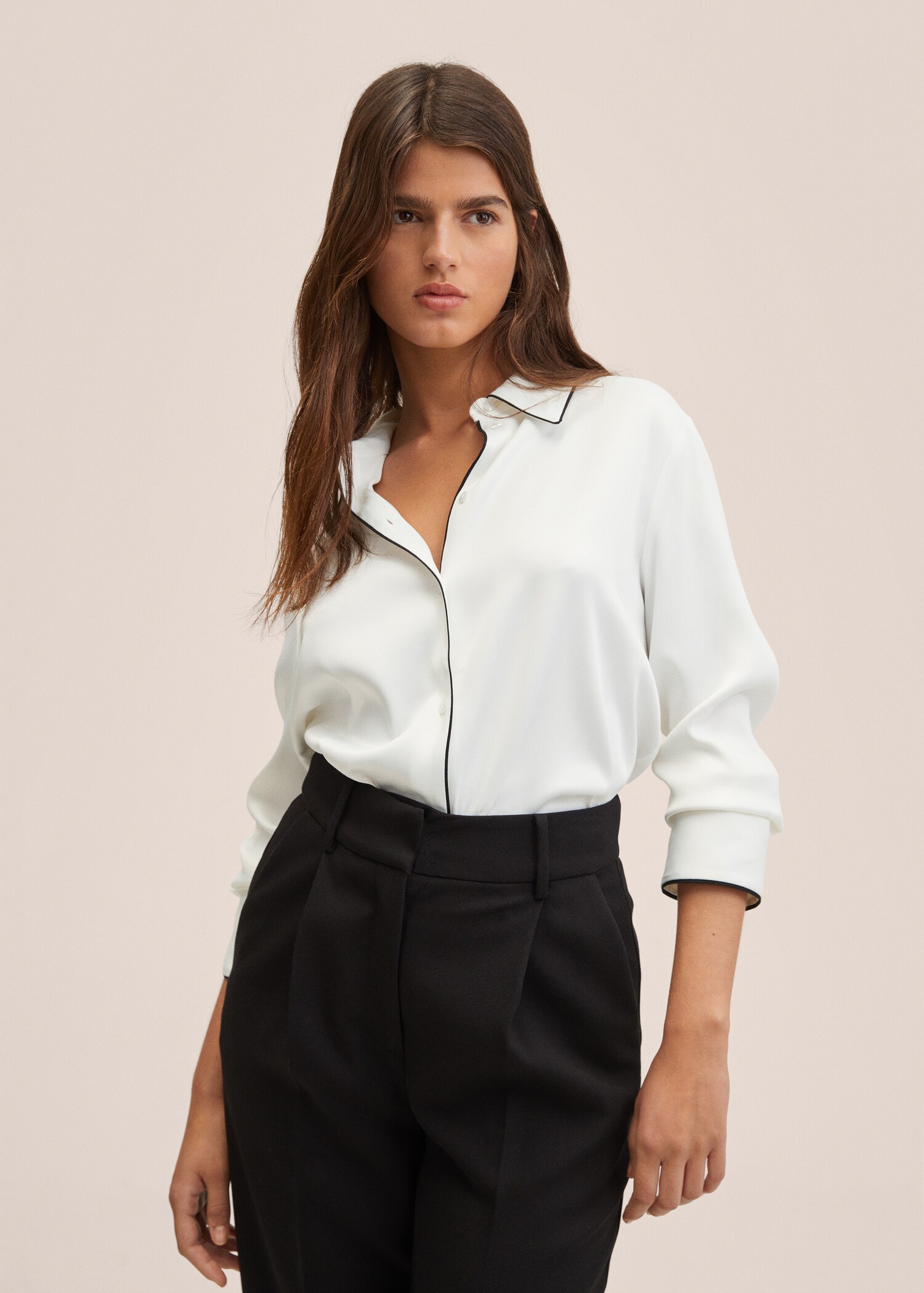 Satin shirt - Medium plane
