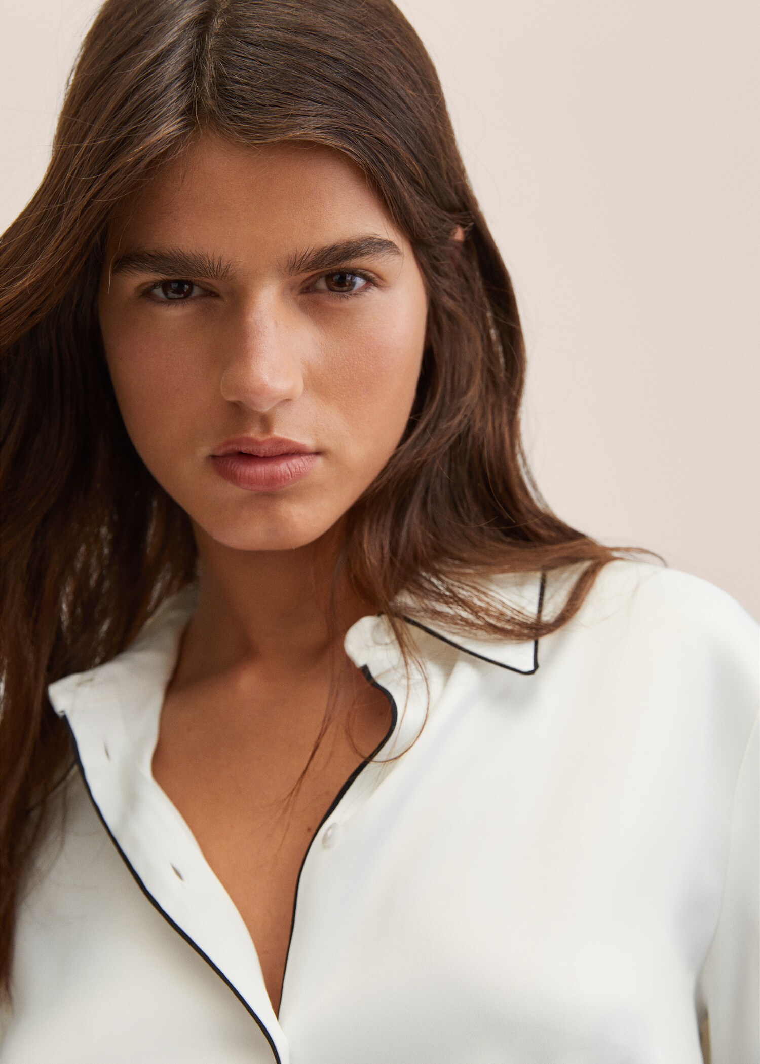 Satin shirt - Details of the article 1