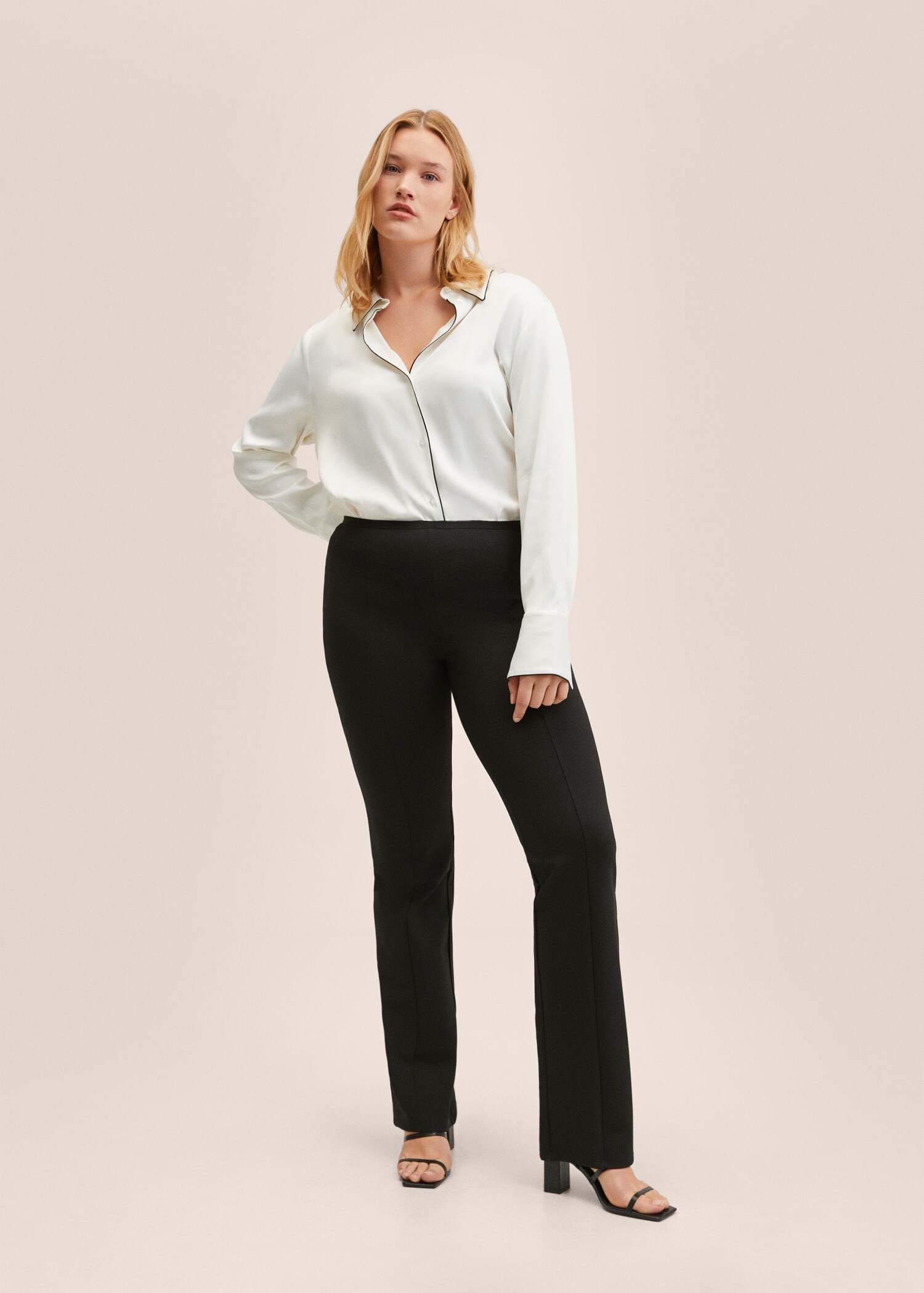 Satin shirt - Details of the article 4