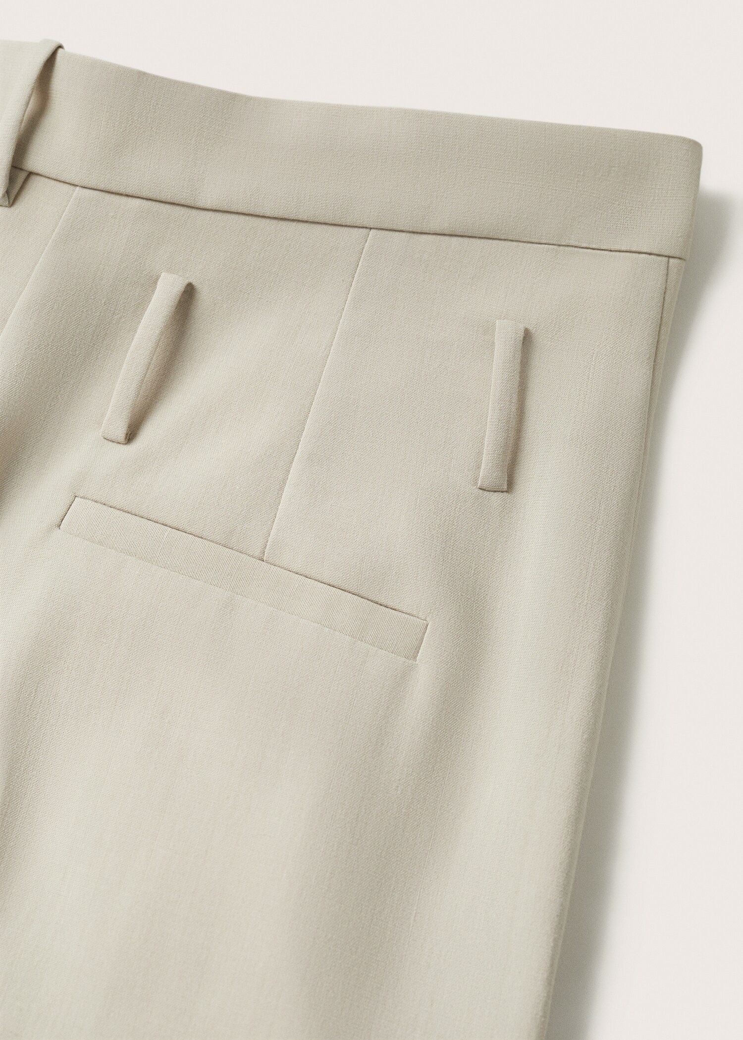 Pantalón wideleg doble cintura - Detalle del artículo 8