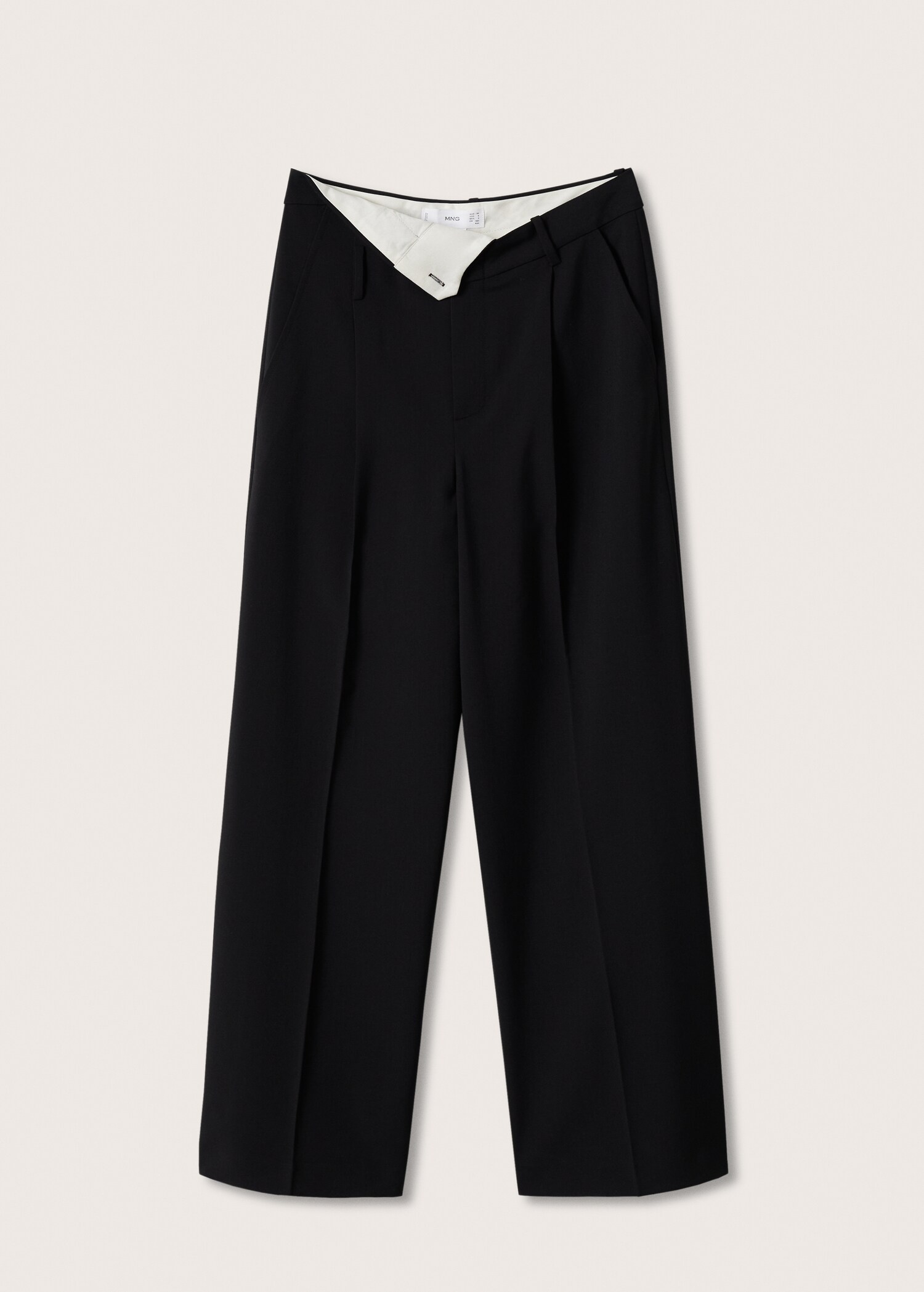 Pantalón wideleg doble cintura - Artículo sin modelo