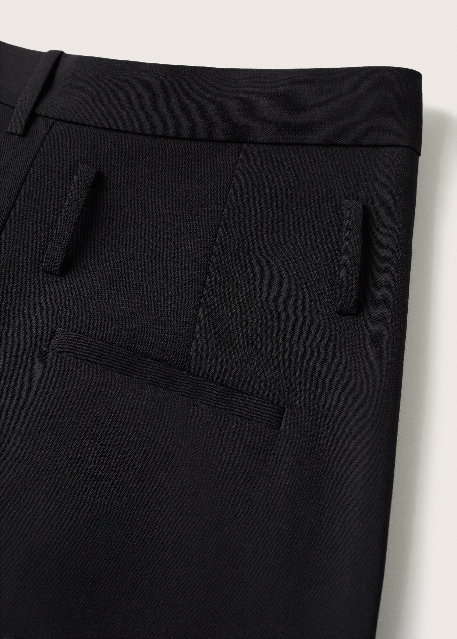 Pantalón wideleg doble cintura - Detalle del artículo 8