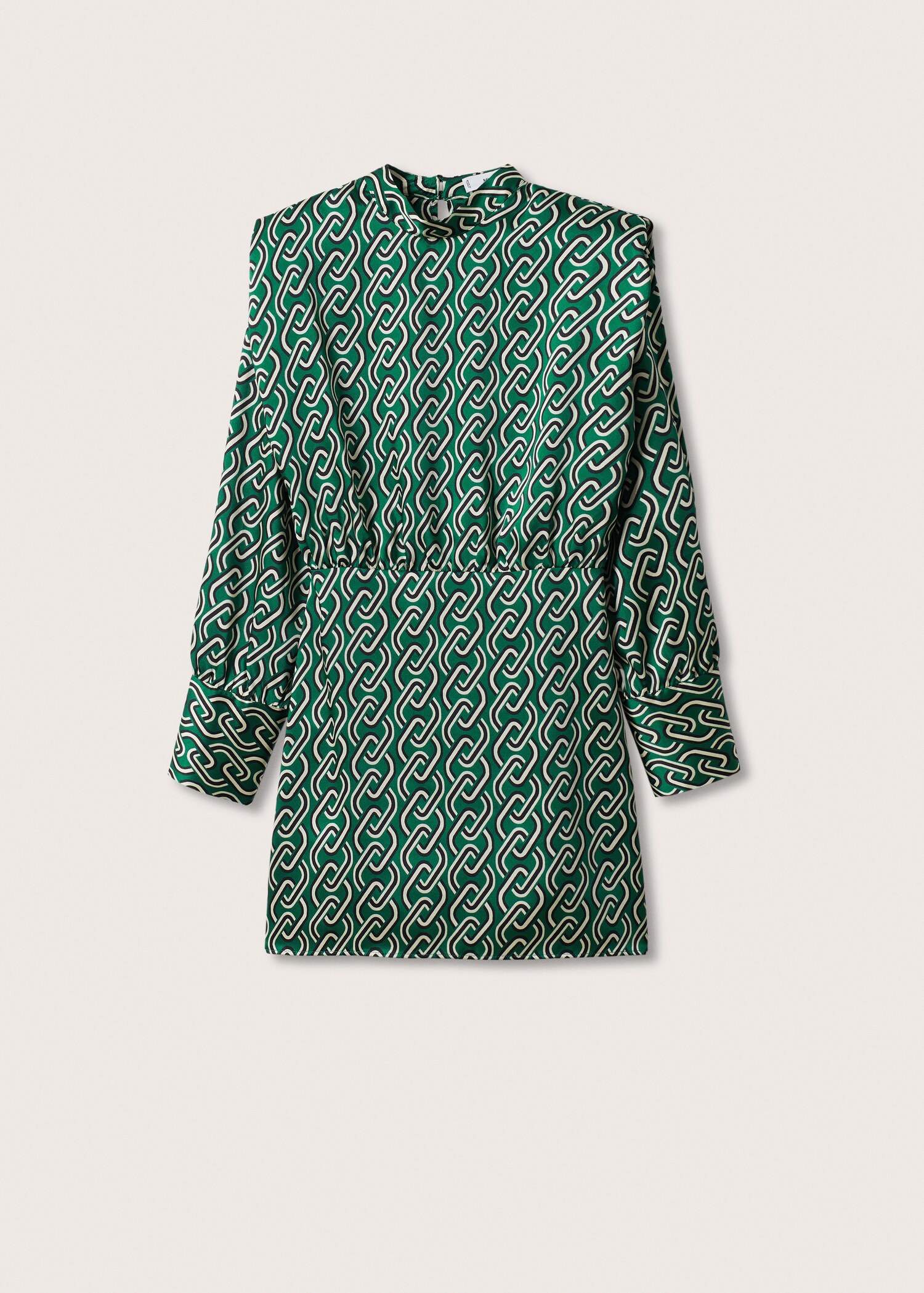 Vestido estampado cadenas - Artículo sin modelo