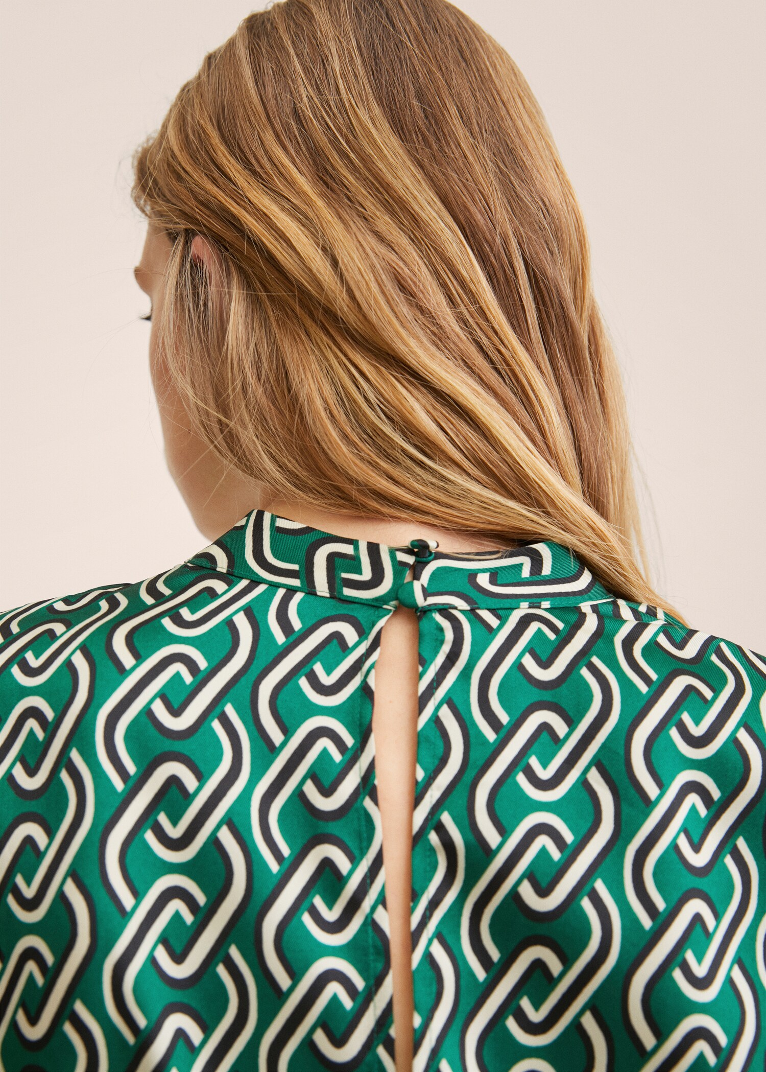 Vestido estampado cadenas - Detalle del artículo 6