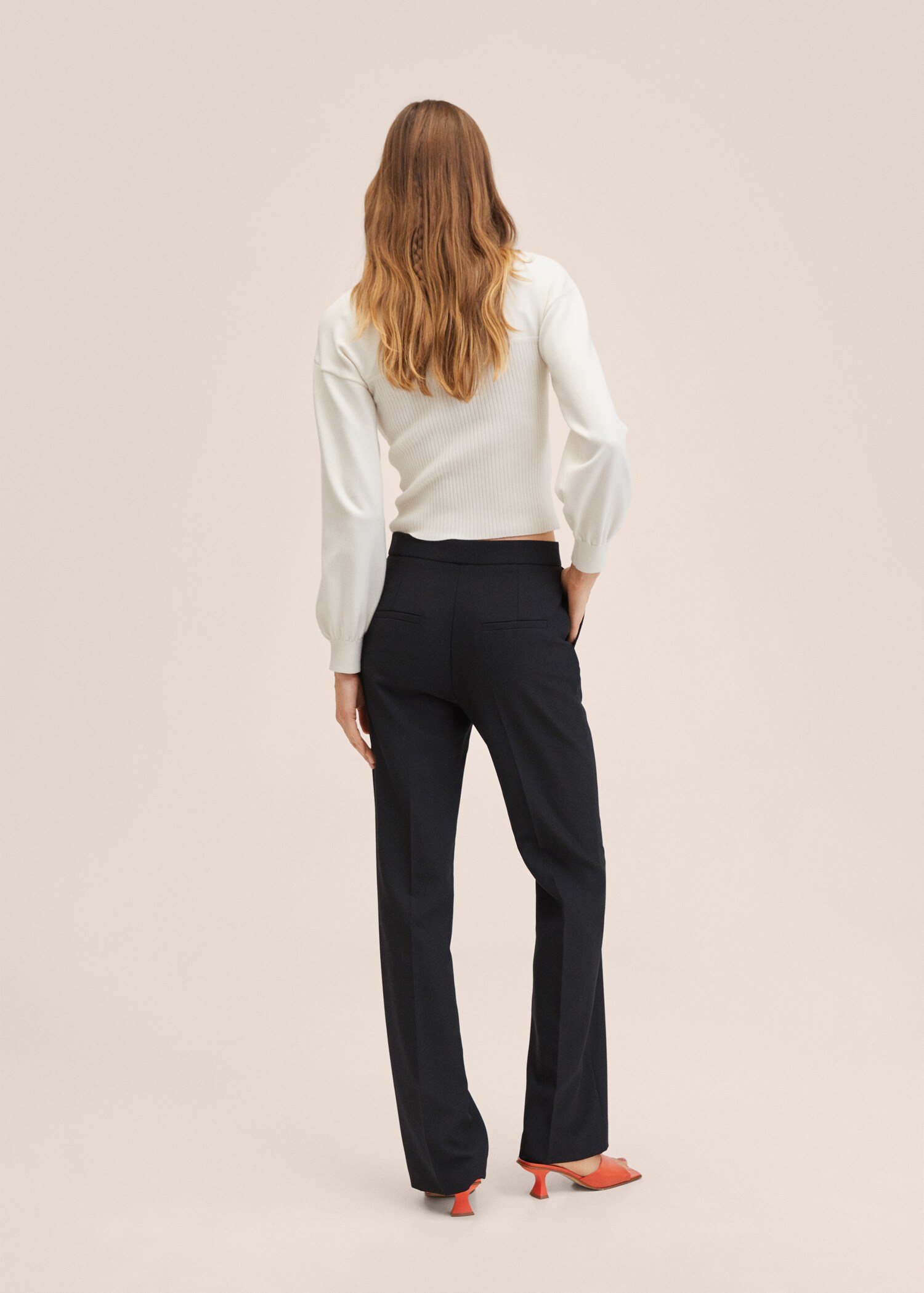 Pantalón traje lana - Reverso del artículo
