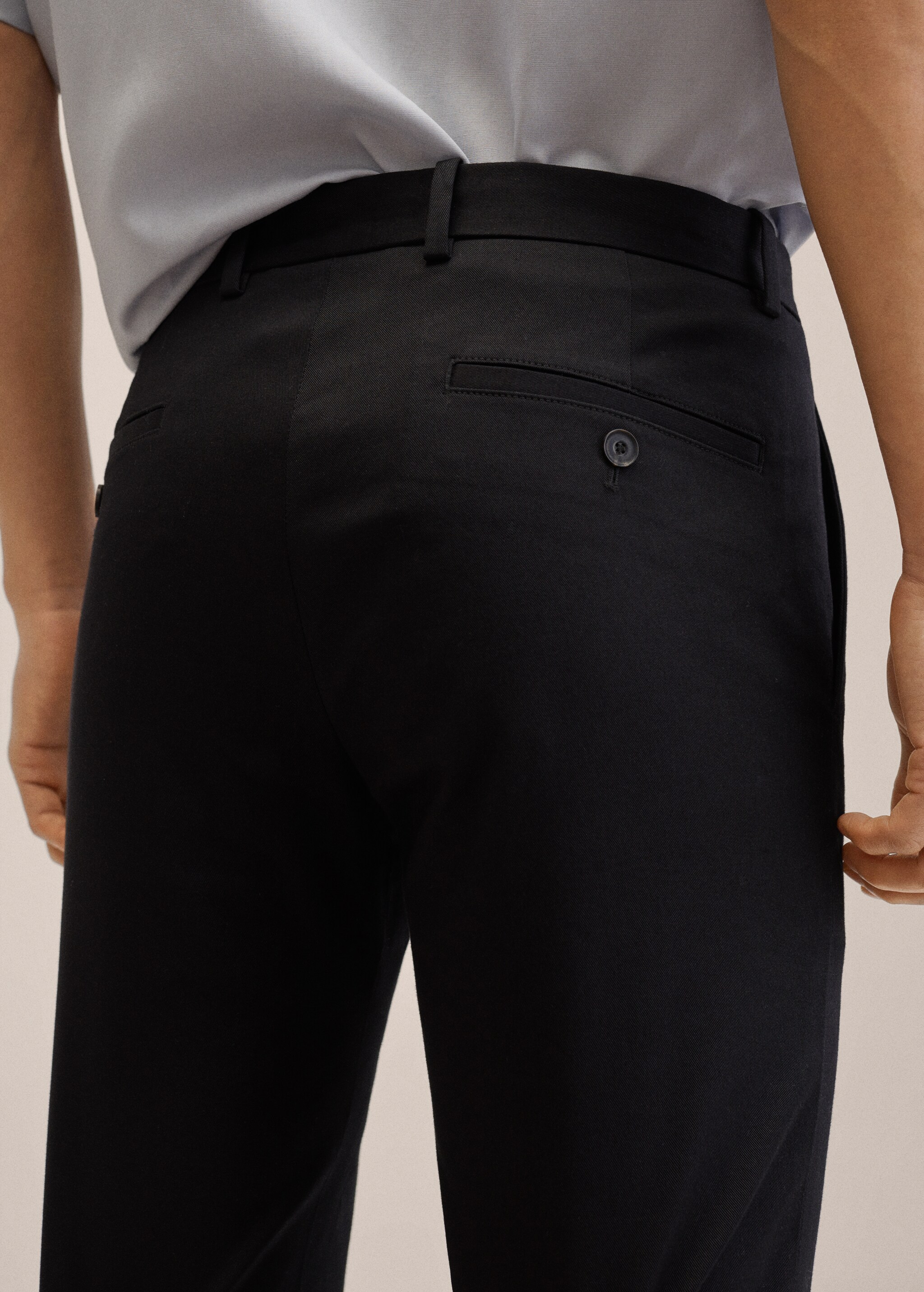 Skinny chino trousers - Details of the article 3