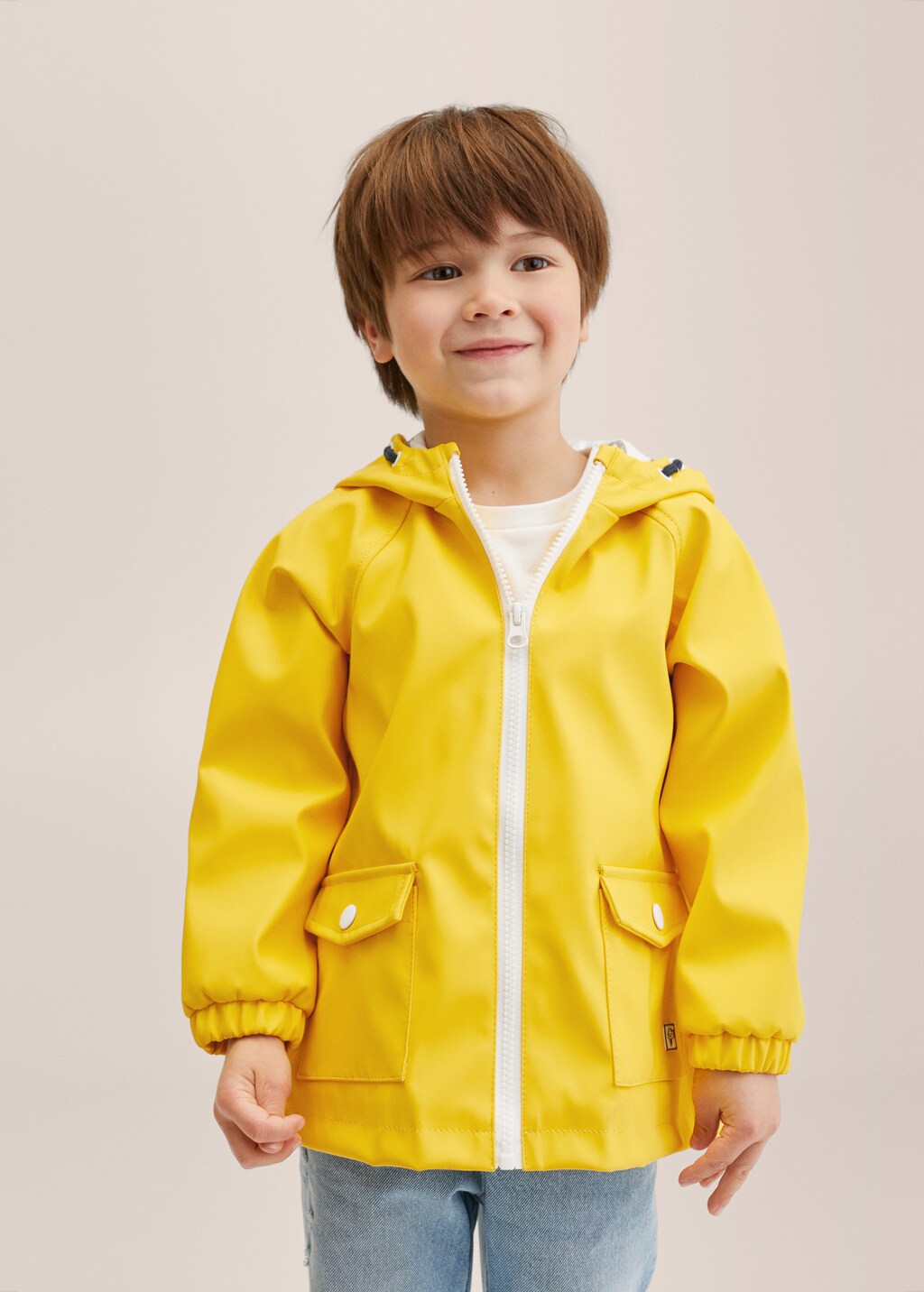 Parka impermeable capucha