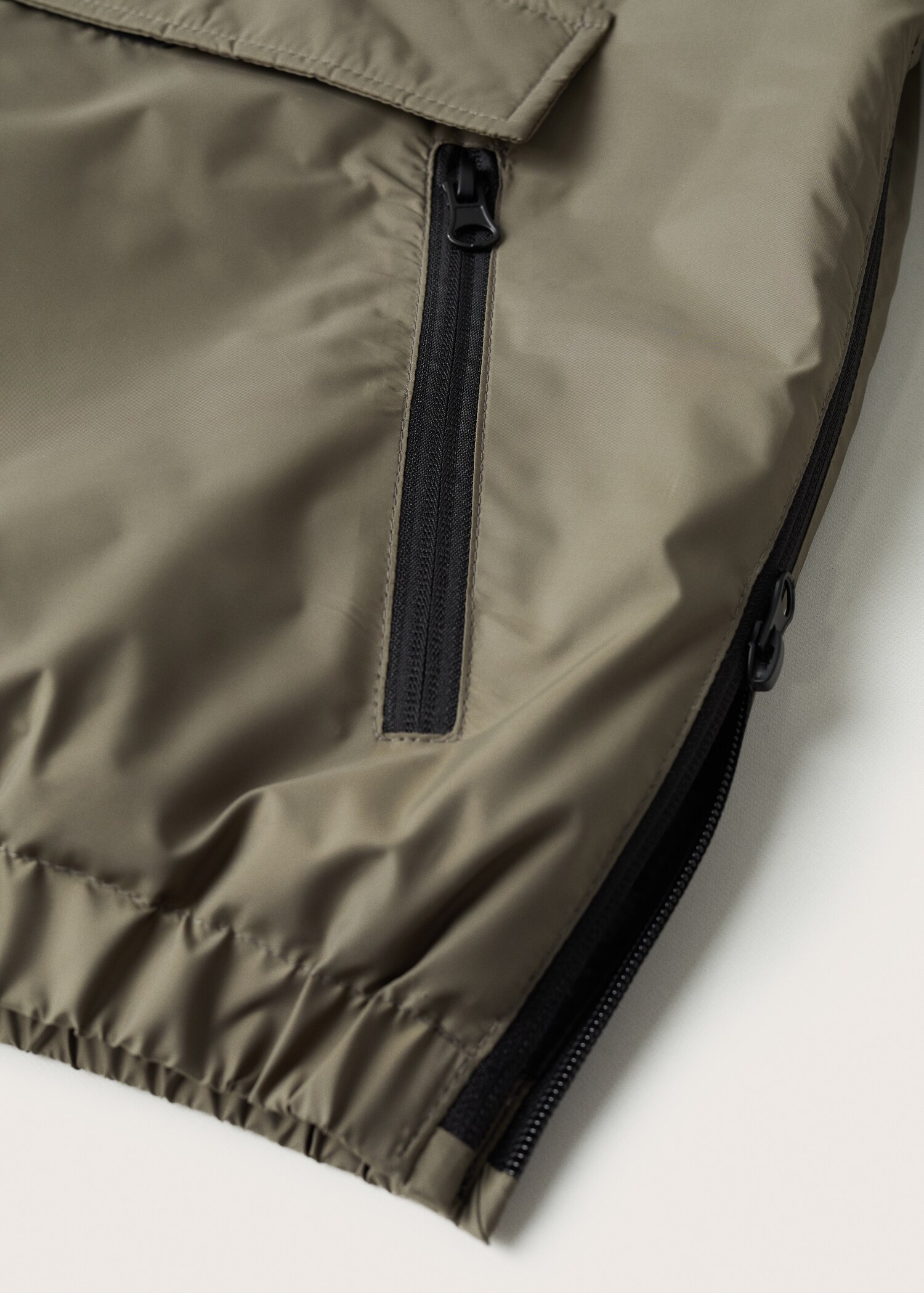 Prošívaná bunda anorak s kapsami - Detail zboží 8