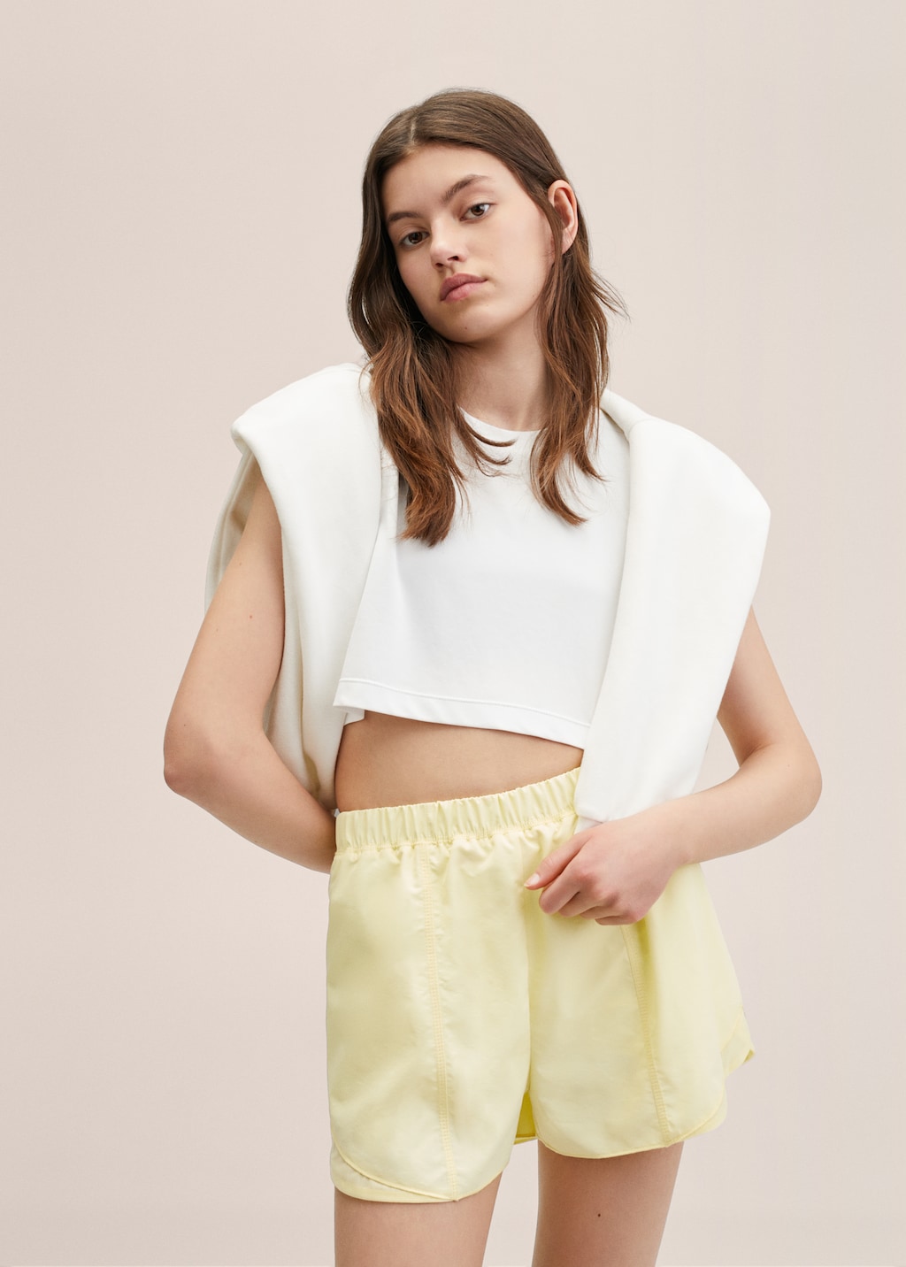 Short sport fille best sale