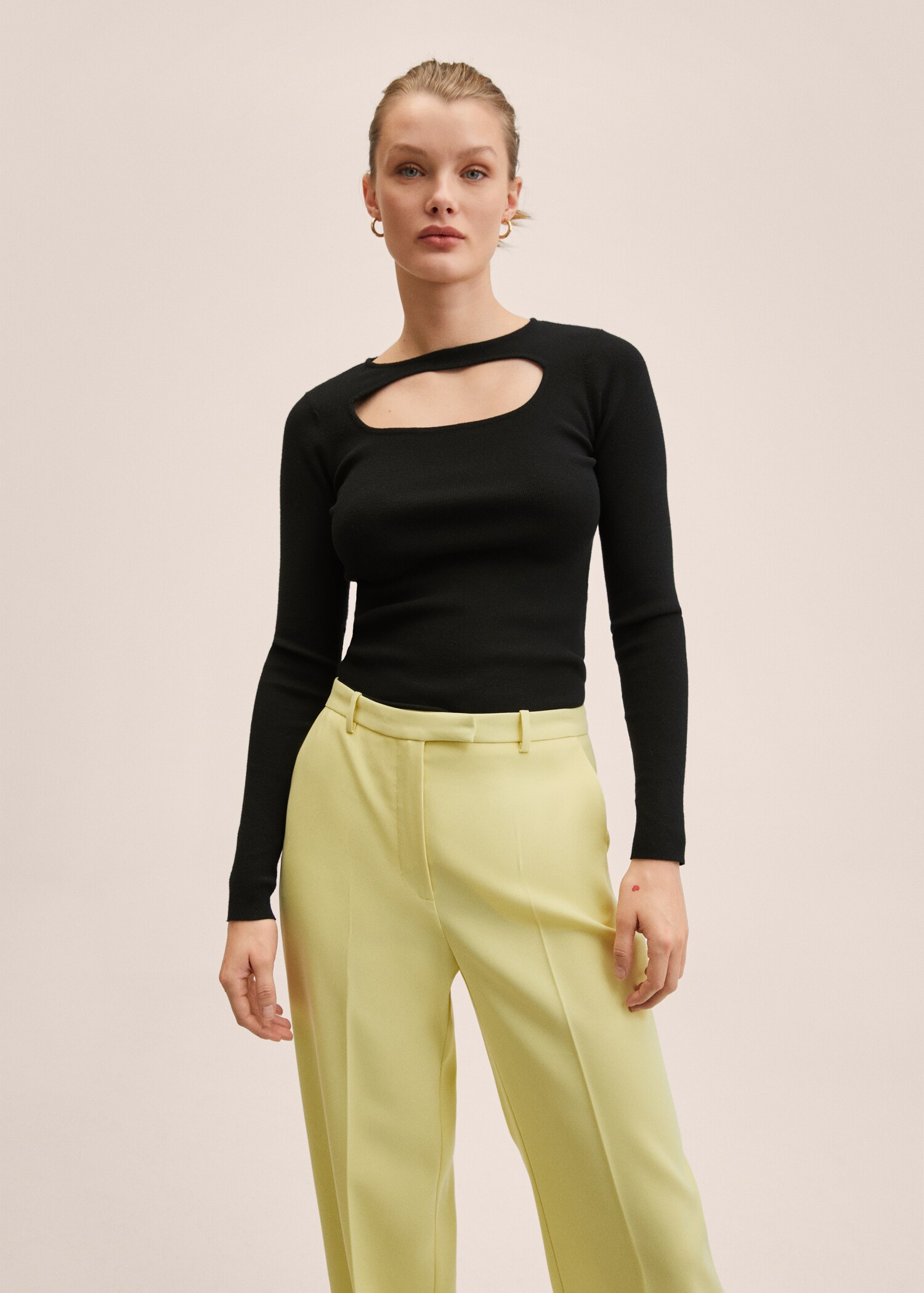 Straight suit pants - Details of the article 1
