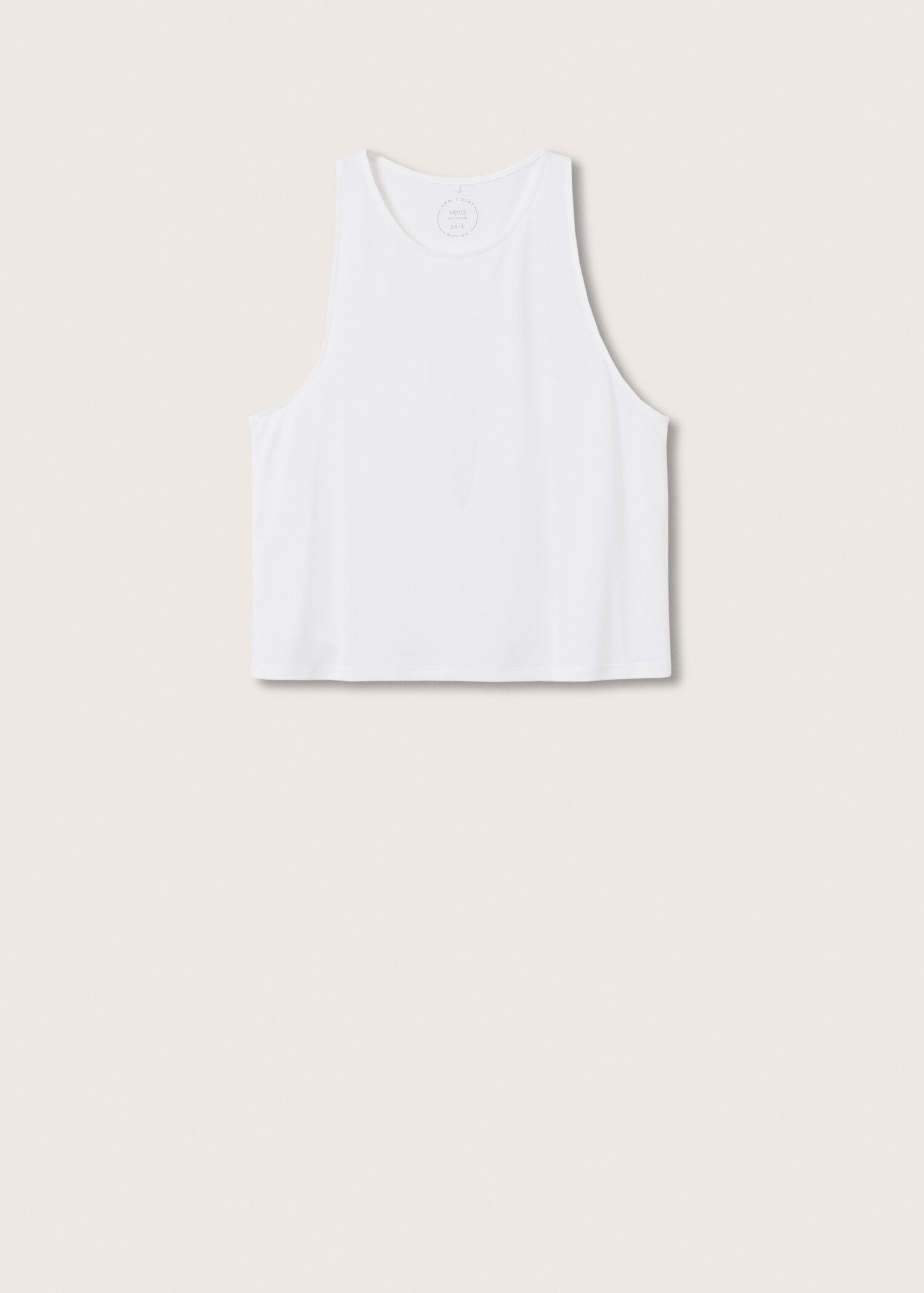 Back knot modal t-shirt - Article without model
