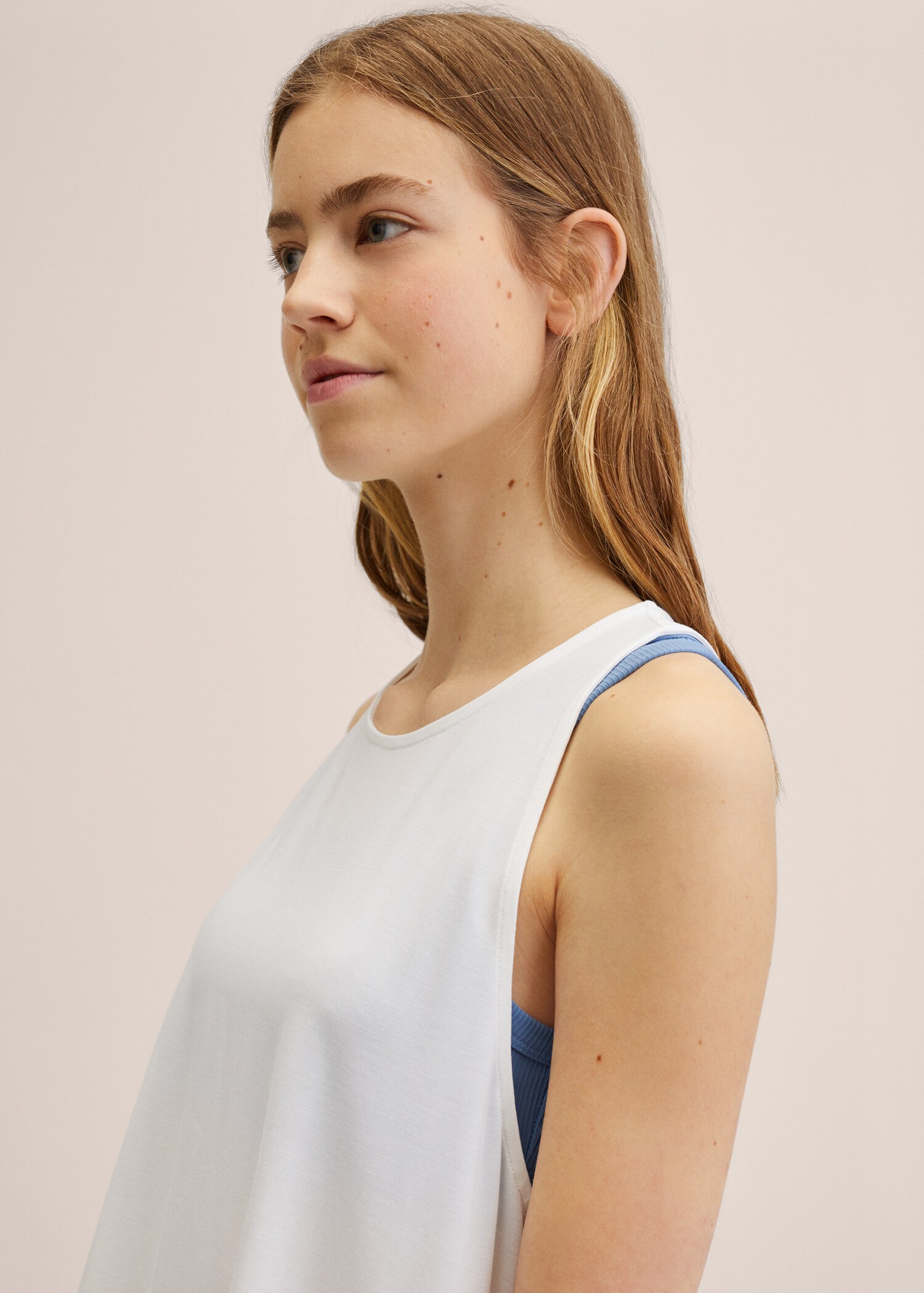 Back knot modal t-shirt - Details of the article 1