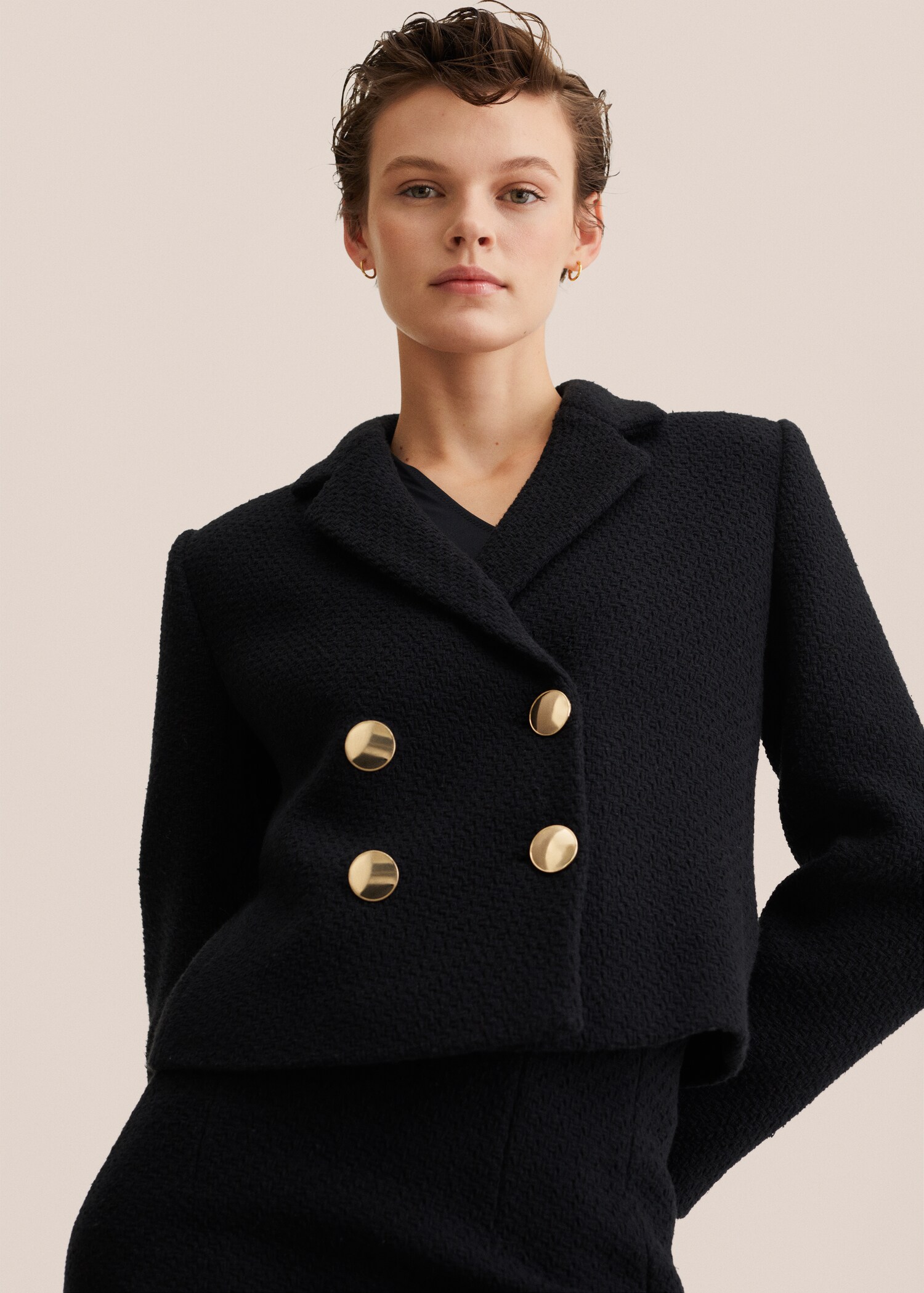 Americana traje doble botonadura - Plano medio