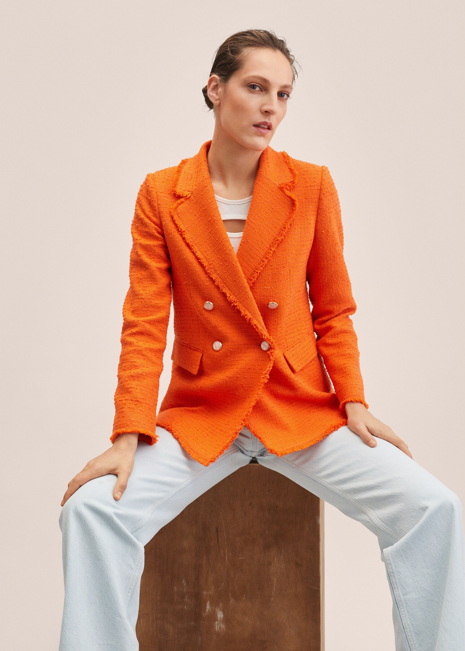 Oblekové sako slim fit - Detail zboží 2