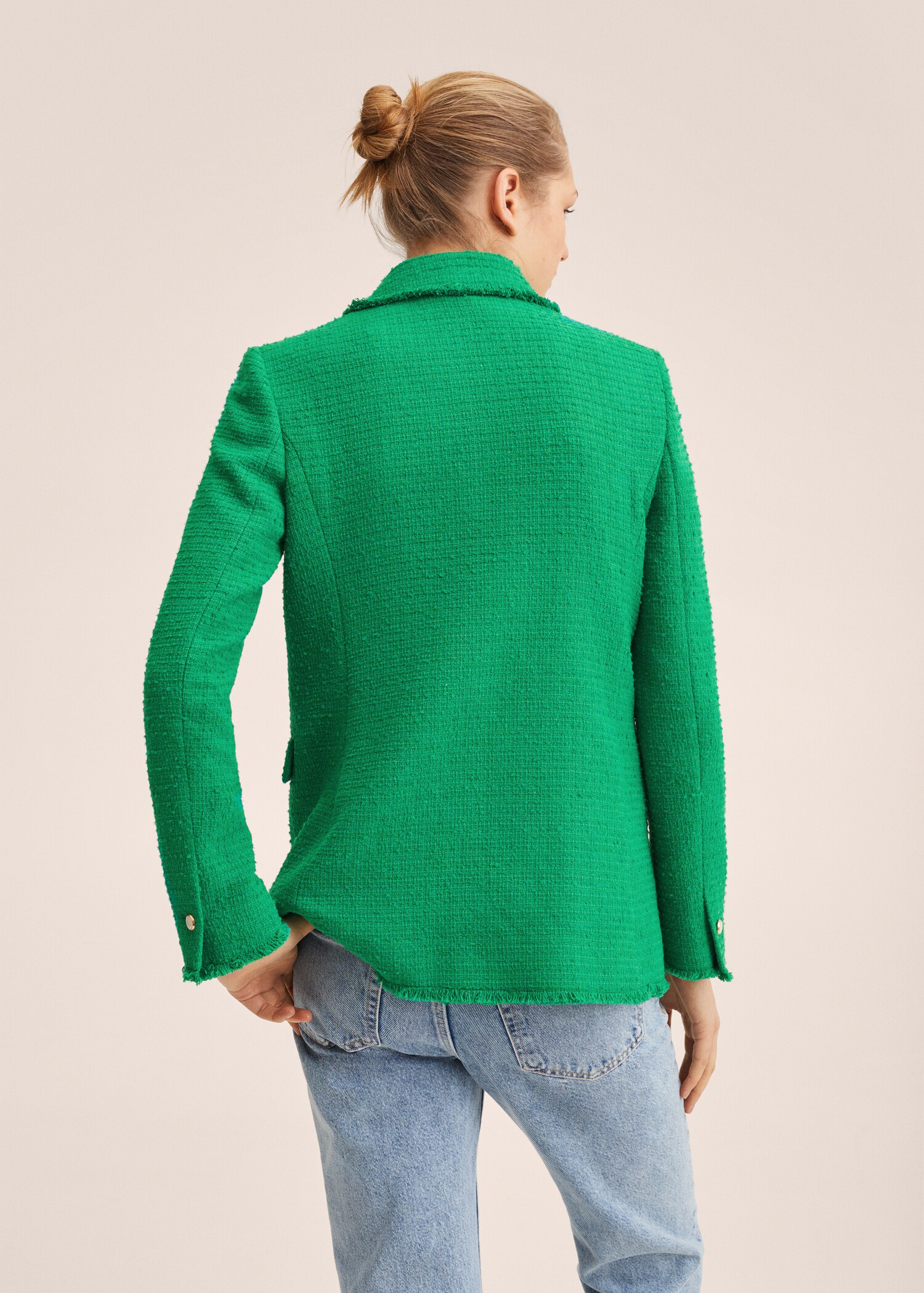 Oblekové sako slim fit - Zadní strana zboží