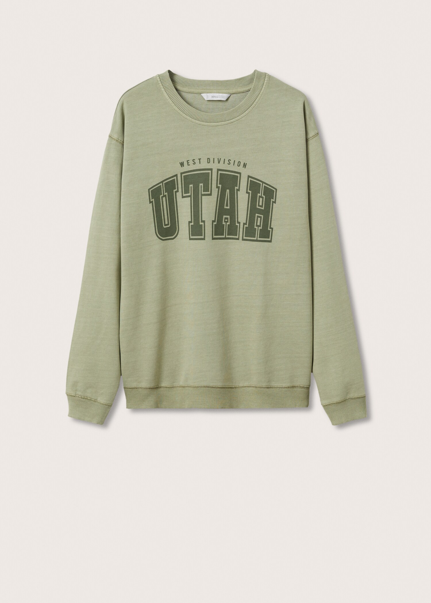 Gemustertes Baumwoll-Sweatshirt - Artikel ohne Model